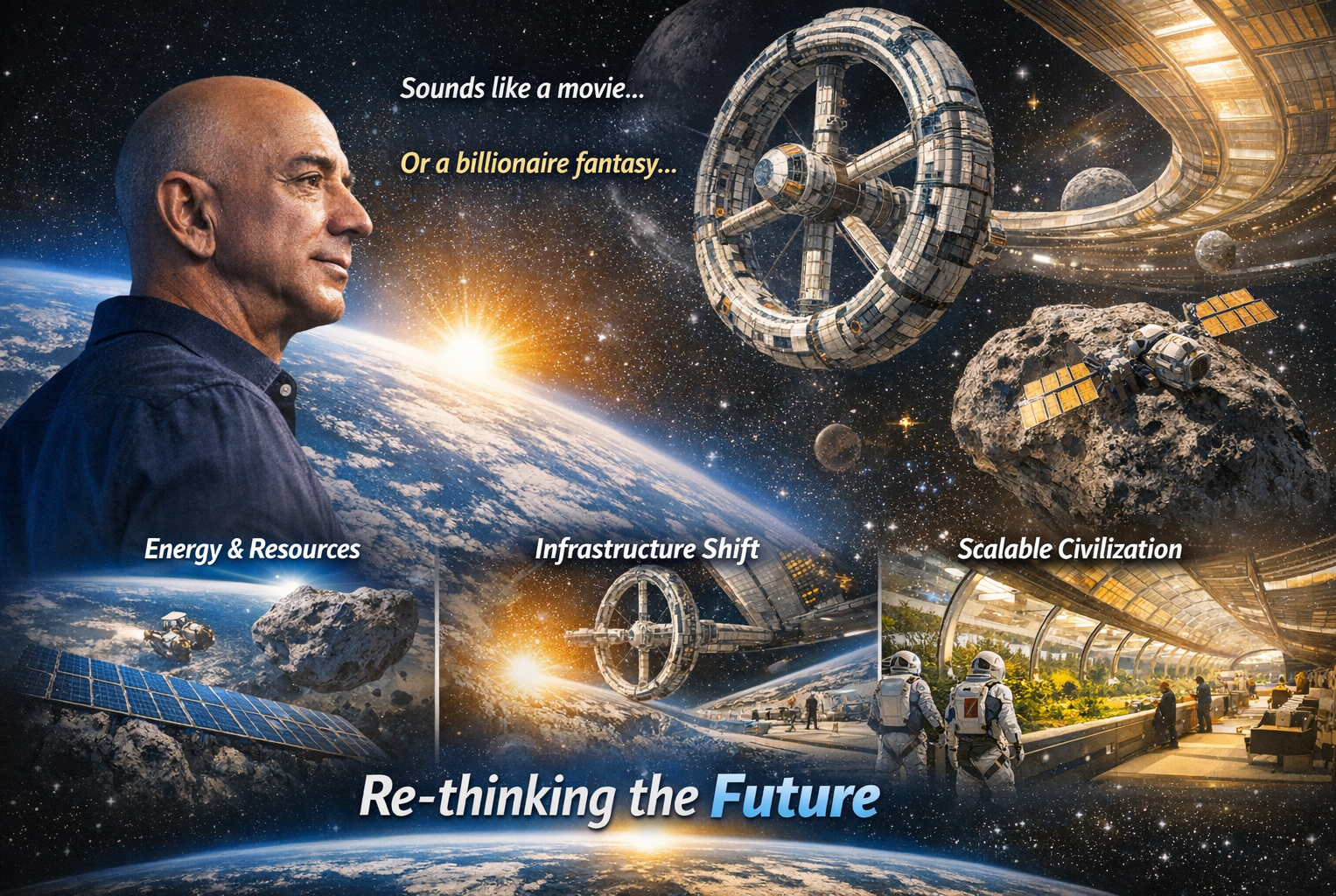 Most People Think Living in Space Sounds Like Science Fiction.