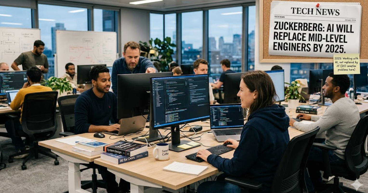 Zuckerberg Said AI Will Replace Mid-Level Engineers by 2025.