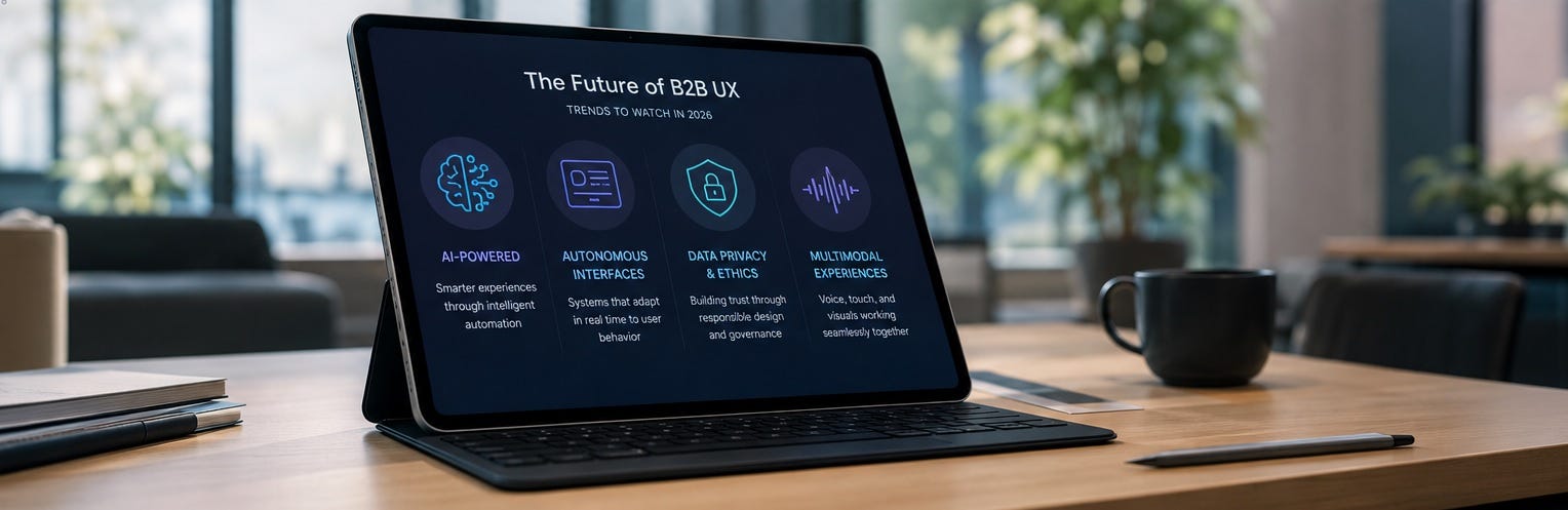 The State of B2B UX/UI Design in 2026: From Aesthetic to Infrastructure