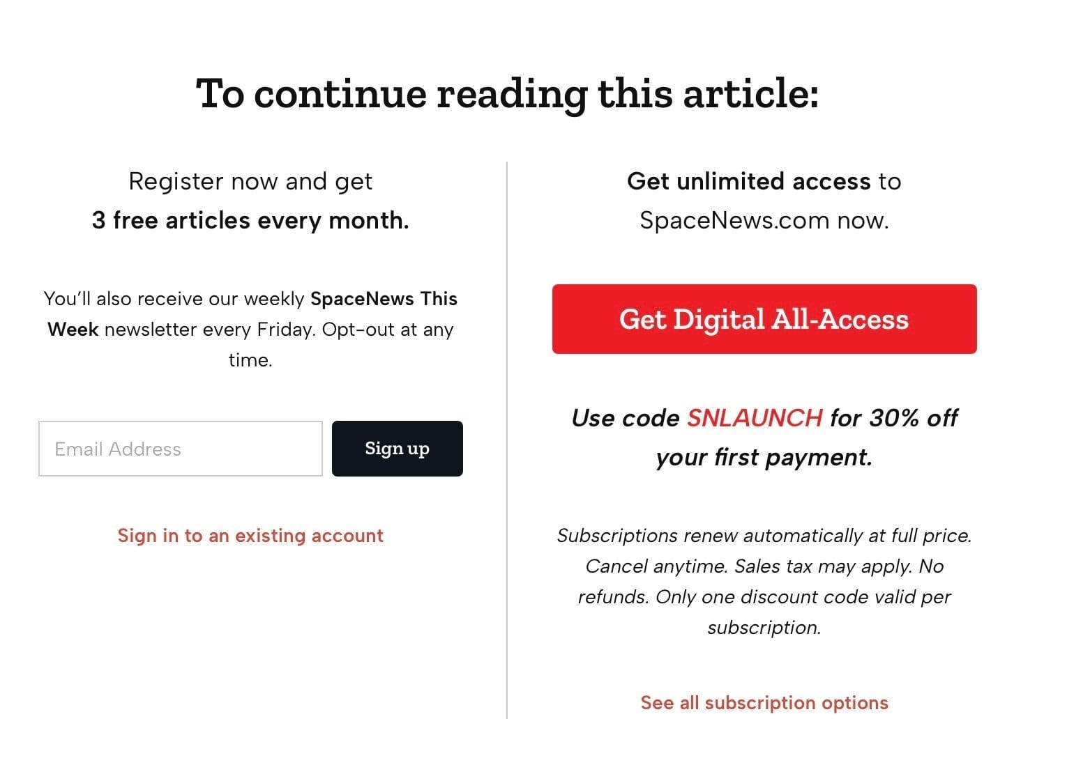 On SpaceNews going paywalled and the broader disregard for archiving i