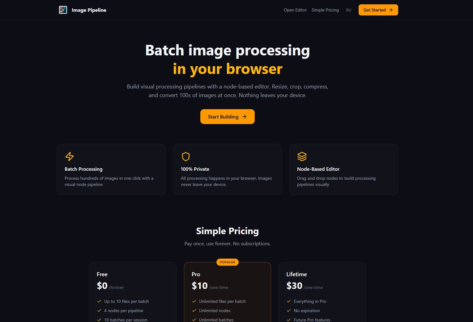 How I Built a Privacy-First Batch Image Processor in the Browser