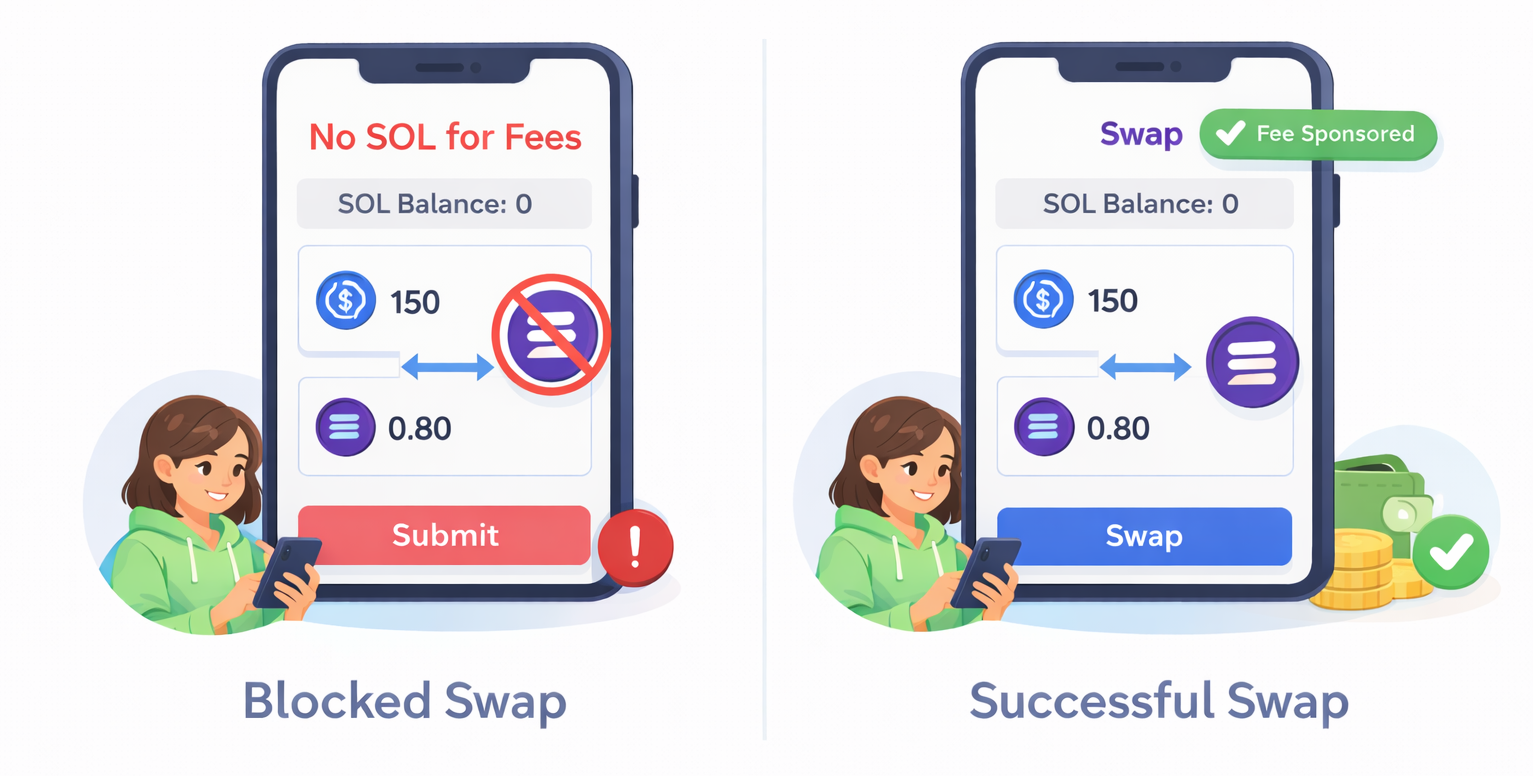 Build Gasless & Fee-Sponsored Swaps