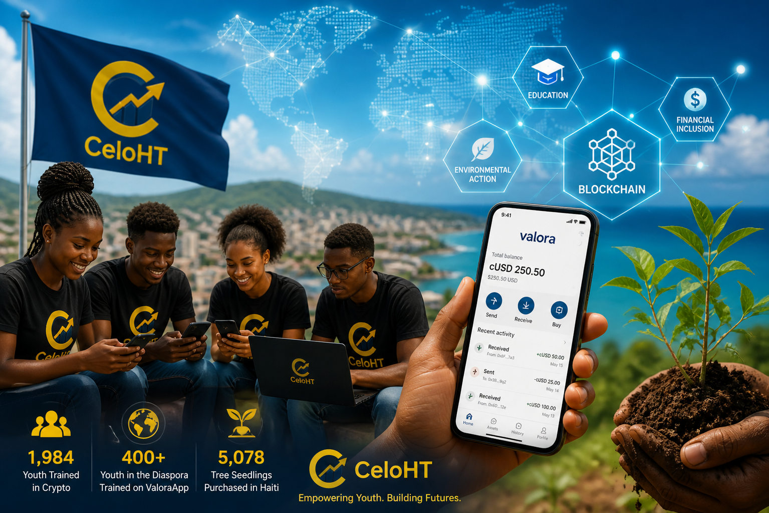 CeloHT Builds a Quiet Model for Crypto Adoption and Reforestation in the Caribbean