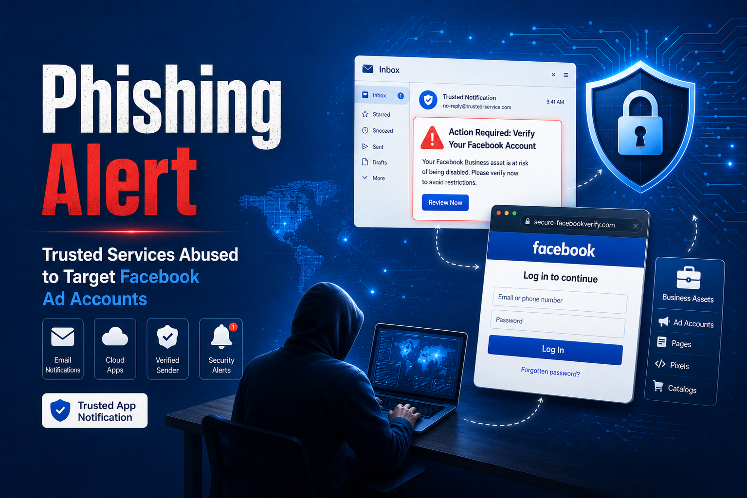 Vietnamese Cybercrime Groups Abuse Google Services to Phish Facebook Ad Accounts