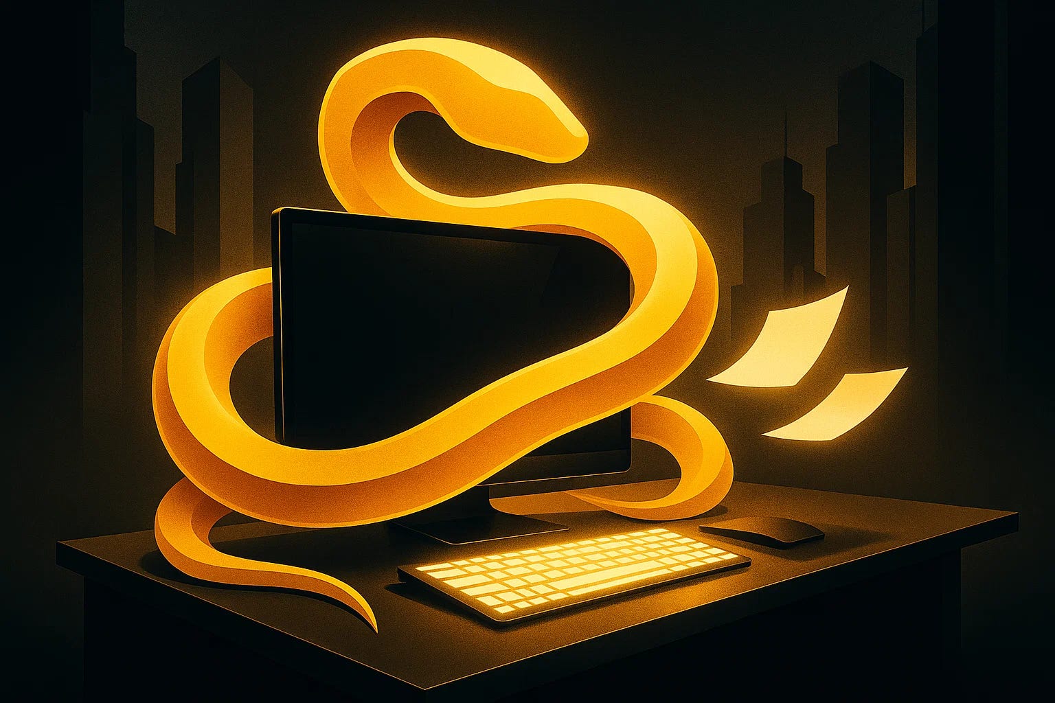 The Silent Business Partner Called Python: Running Companies Without People