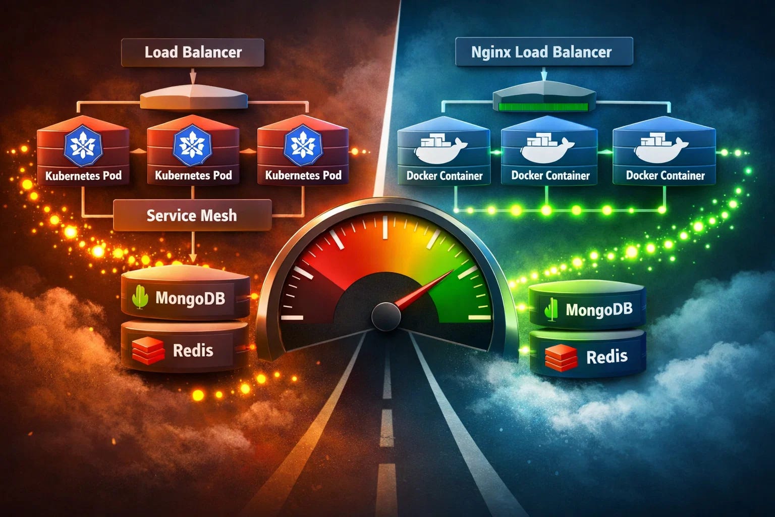 Docker vs Kubernetes Under 50K Requests: The Winner Wasn’t Even Close