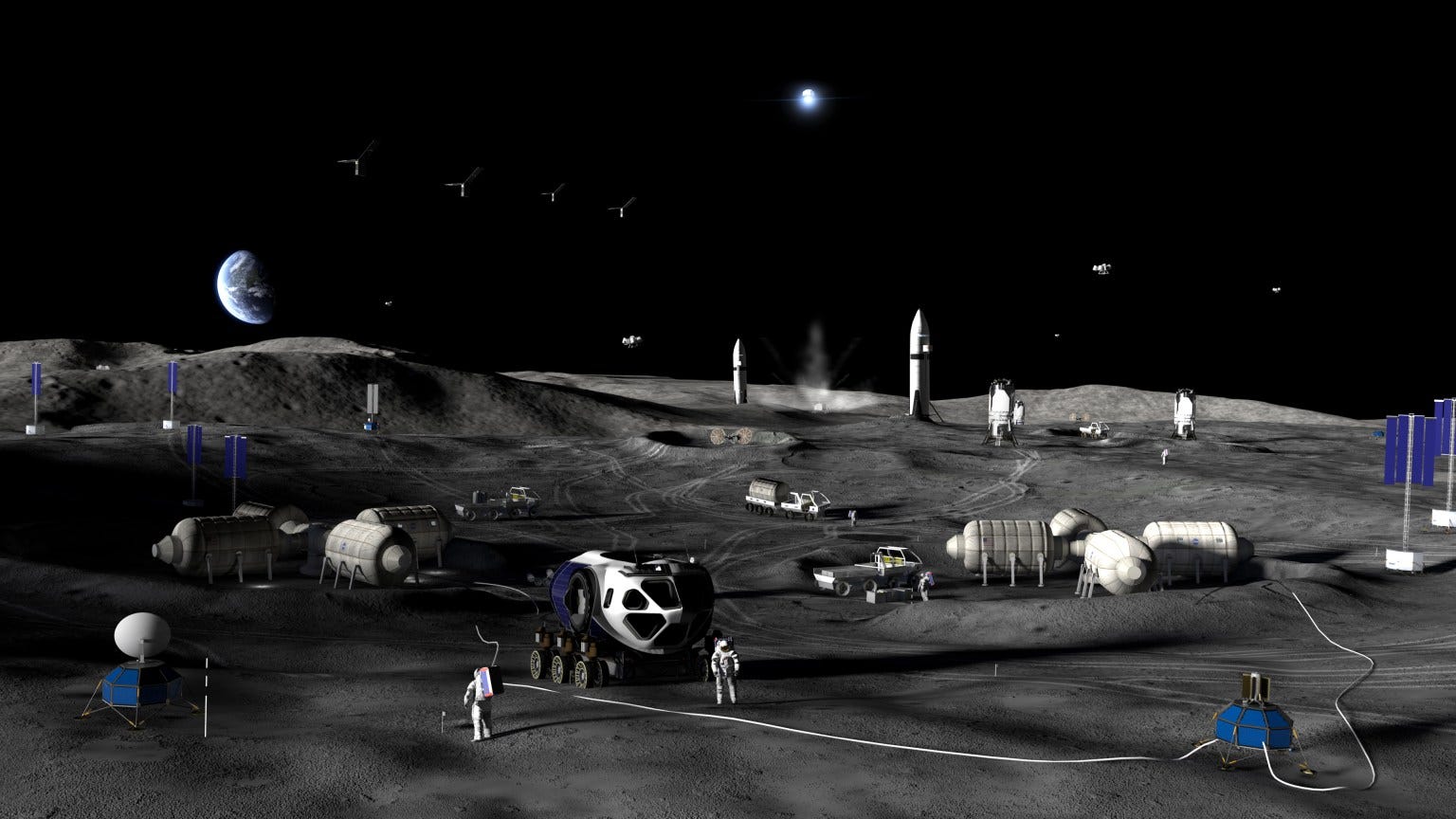 NASA’s New Moon Base: Will This Become Humanity’s First Home Beyond Ea