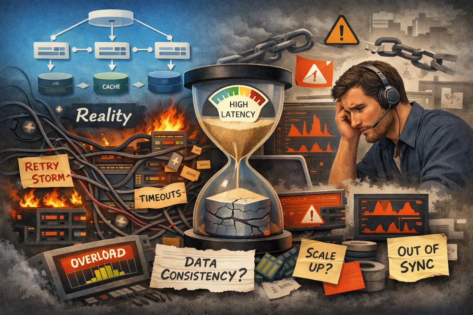 What Actually Happens Inside a High-Scale Backend (Simplified)