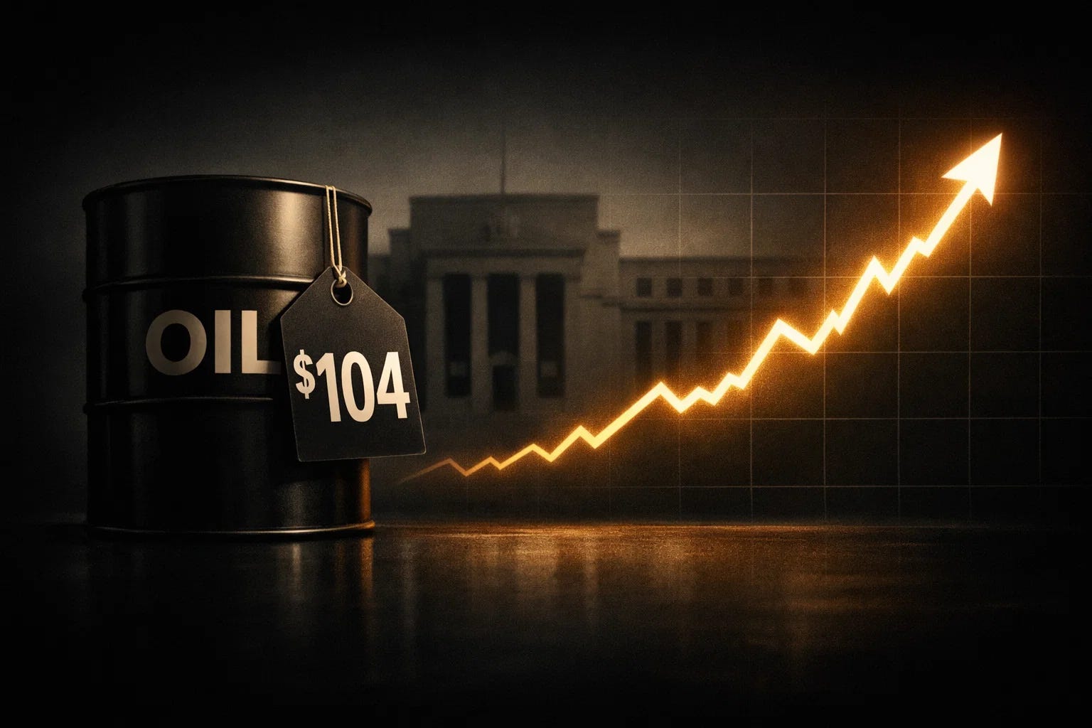 The Pivot Is Canceled: Why $104 Oil Just Trapped the Fed