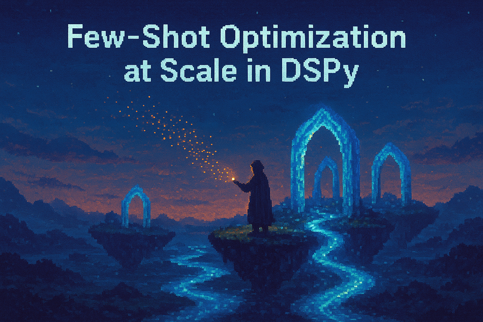 Few-Shot Optimization at Scale in DSPy