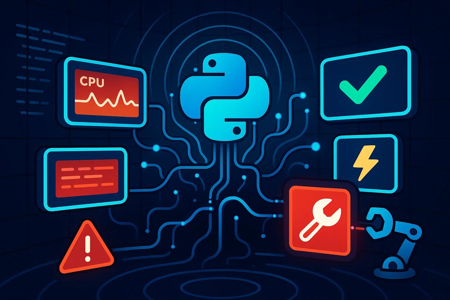 How I Use Python to Monitor, Alert, and Fix My Systems Automatically
