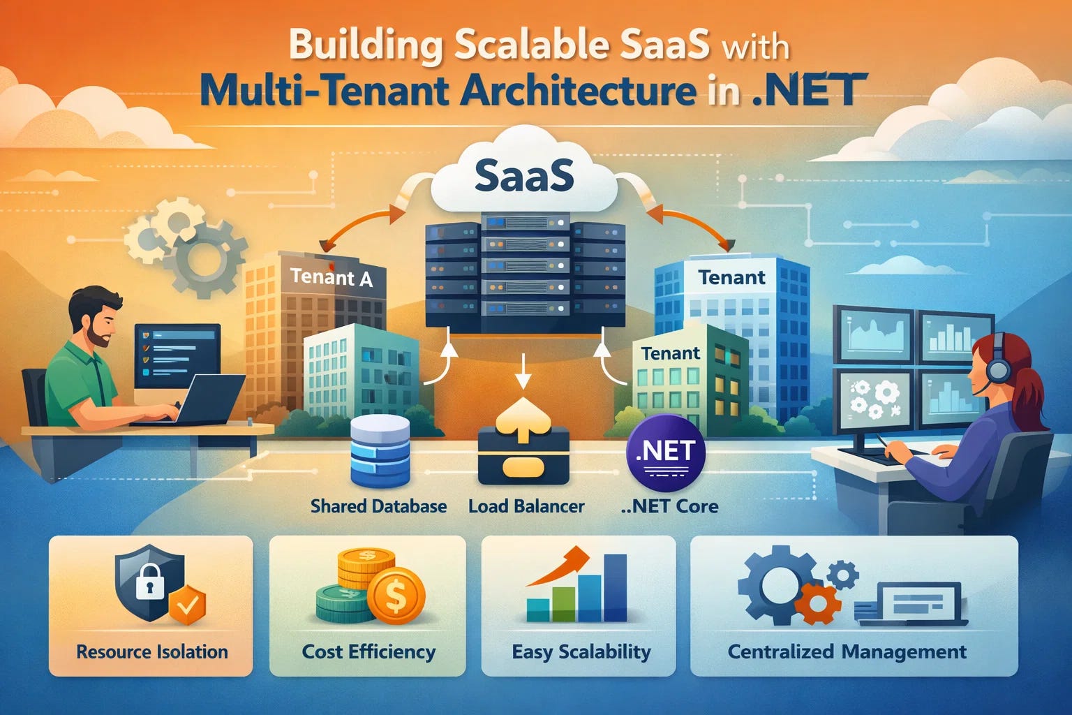 Building Scalable SaaS with Multi-Tenant Architecture in .NET