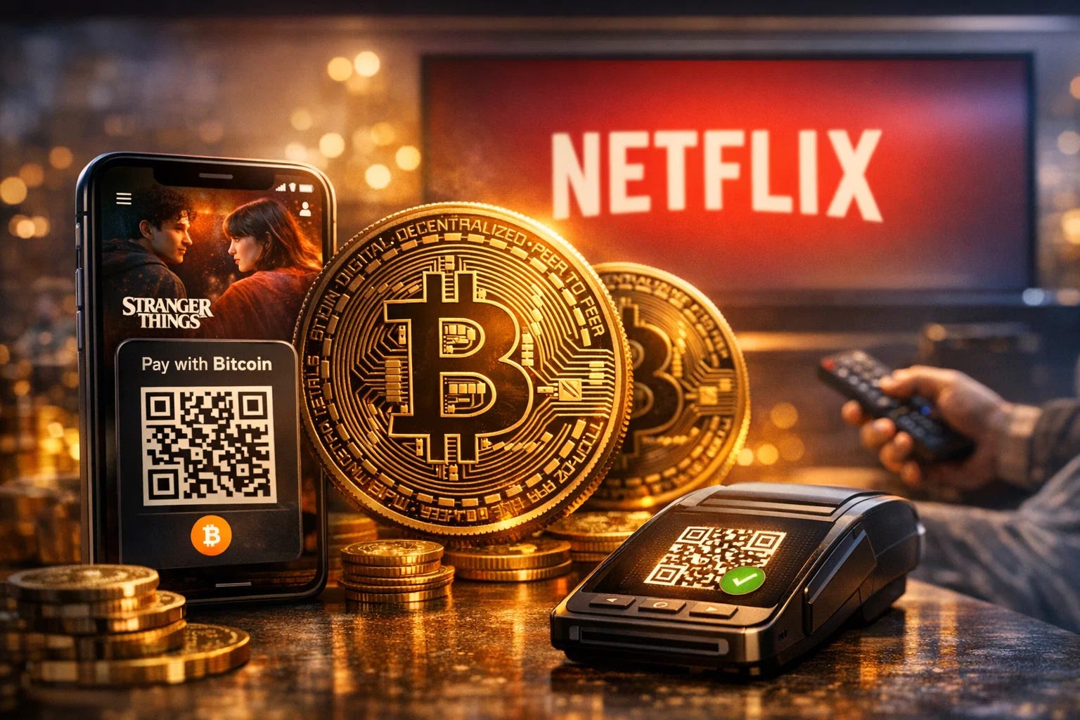 How Netflix Could Print $2B with Crypto in Weeks — Not Years