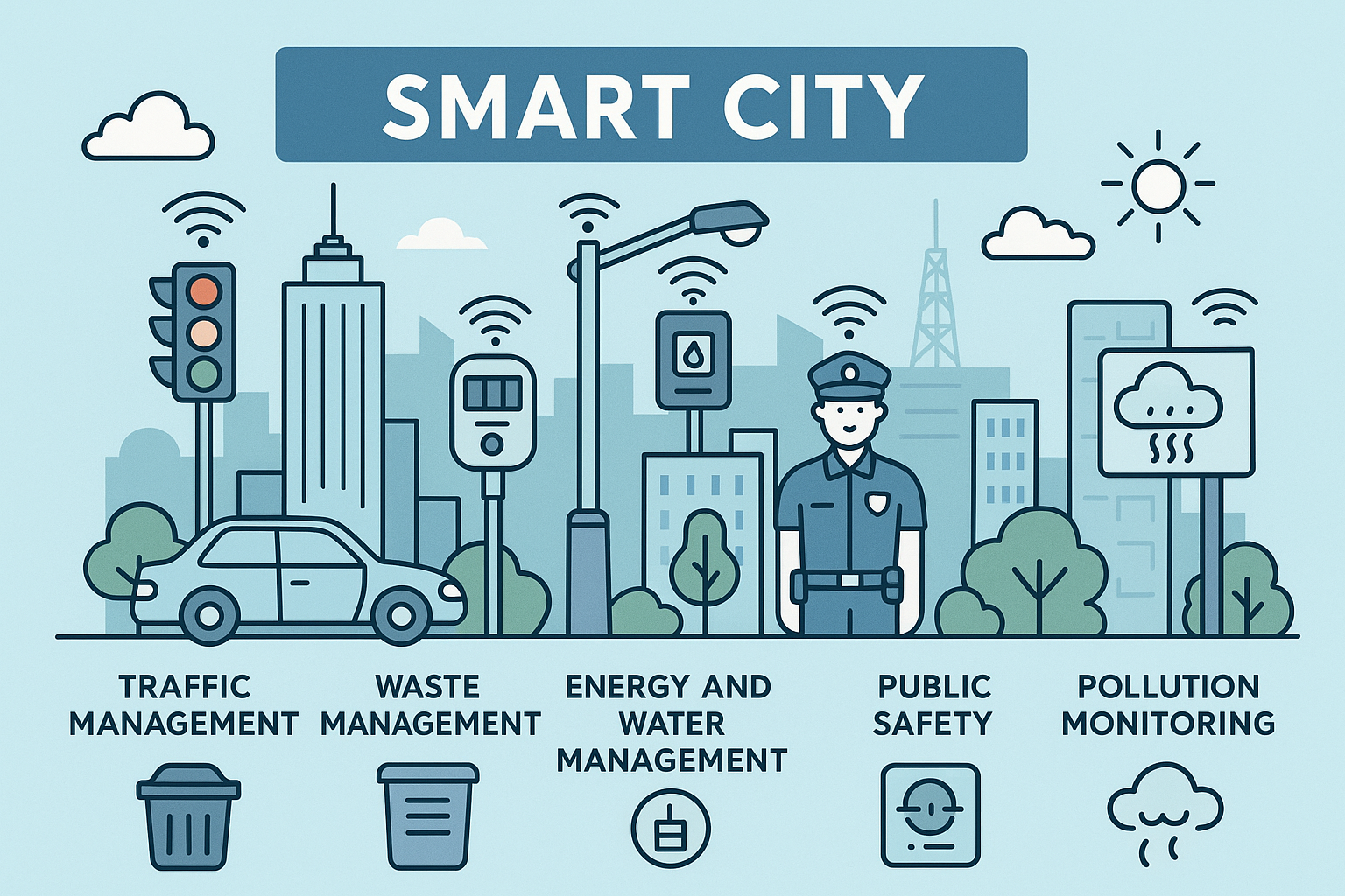 Cities are getting Smarter, let’s find tech behind it