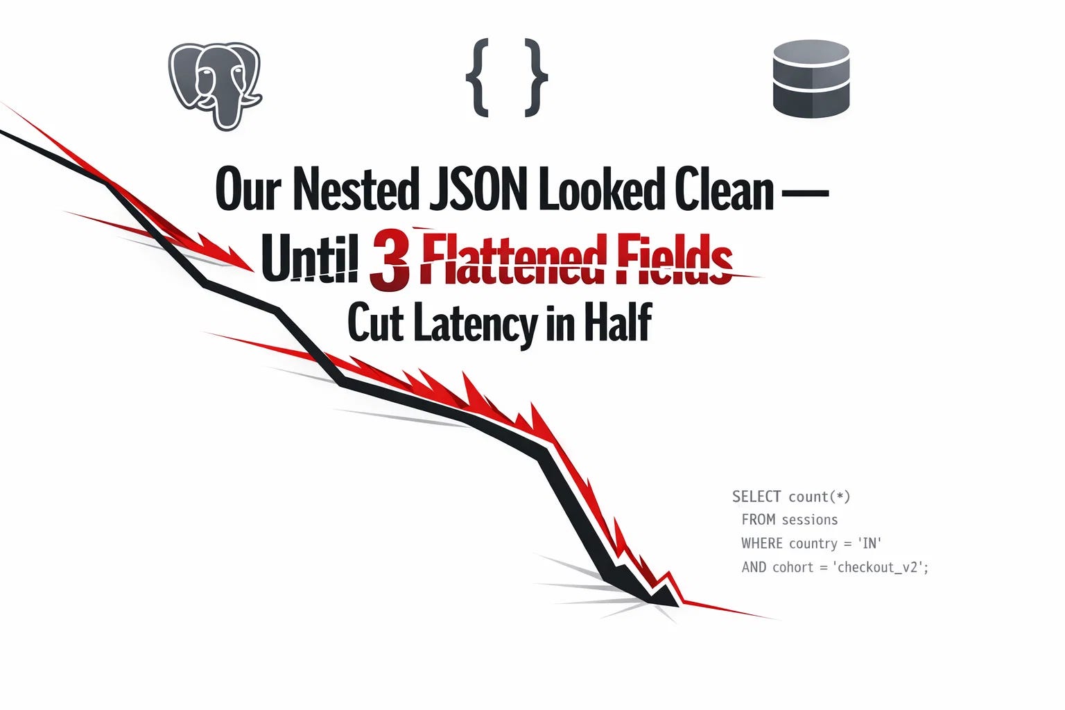 Our Nested JSON Looked Clean — Until 3 Flattened Fields Cut Latency in Half