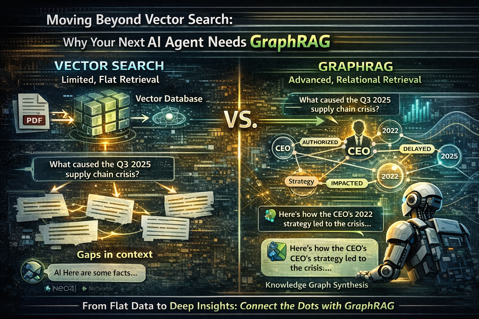 Moving Beyond Vector Search: Why Your Next AI Agent Needs GraphRAG