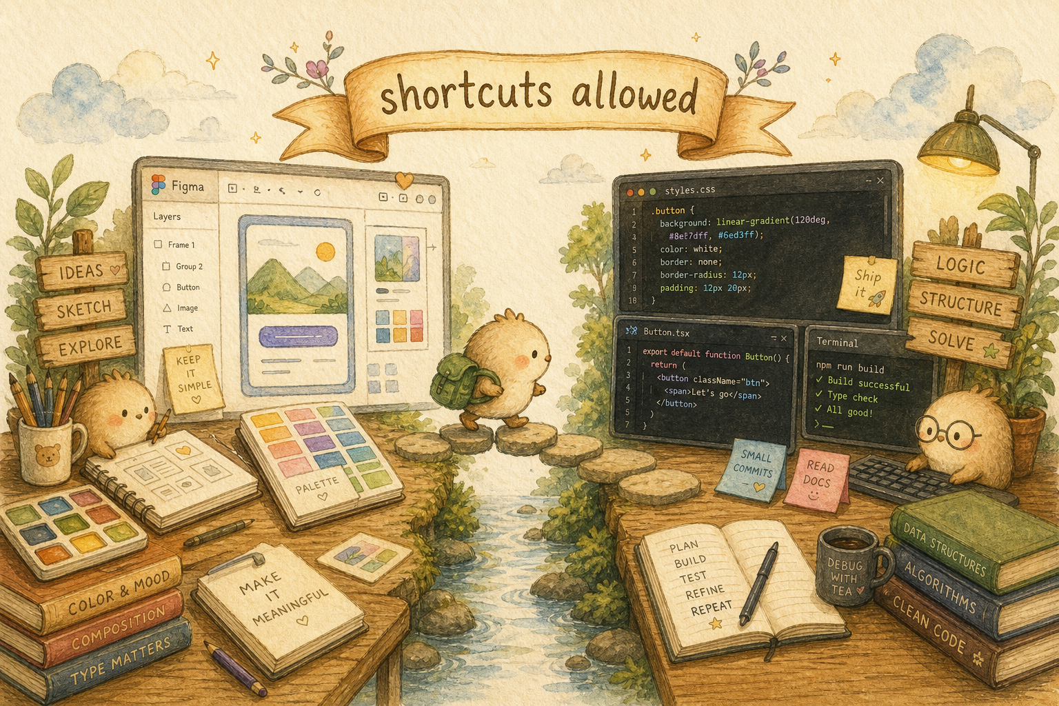 From Designer to Developer: The Shortcuts You Should Absolutely Take