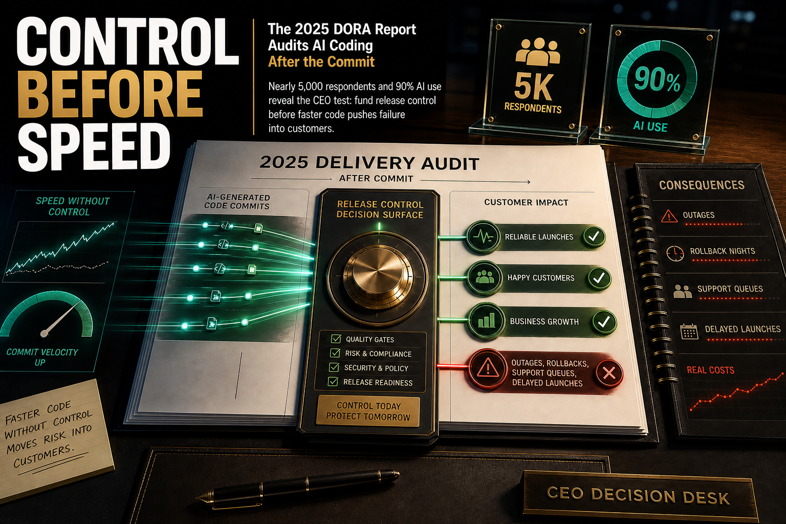 The 2025 DORA Report Audits AI Coding After the Commit