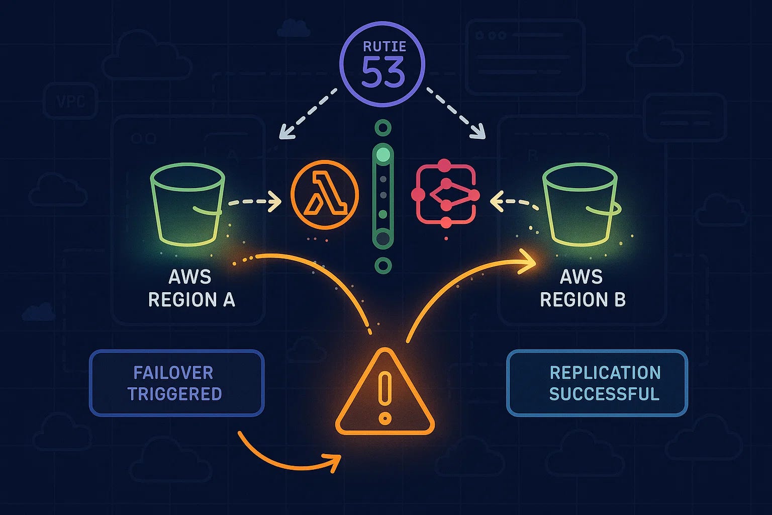 How I Automated Multi-Region S3 Replication with Event-Driven Failover