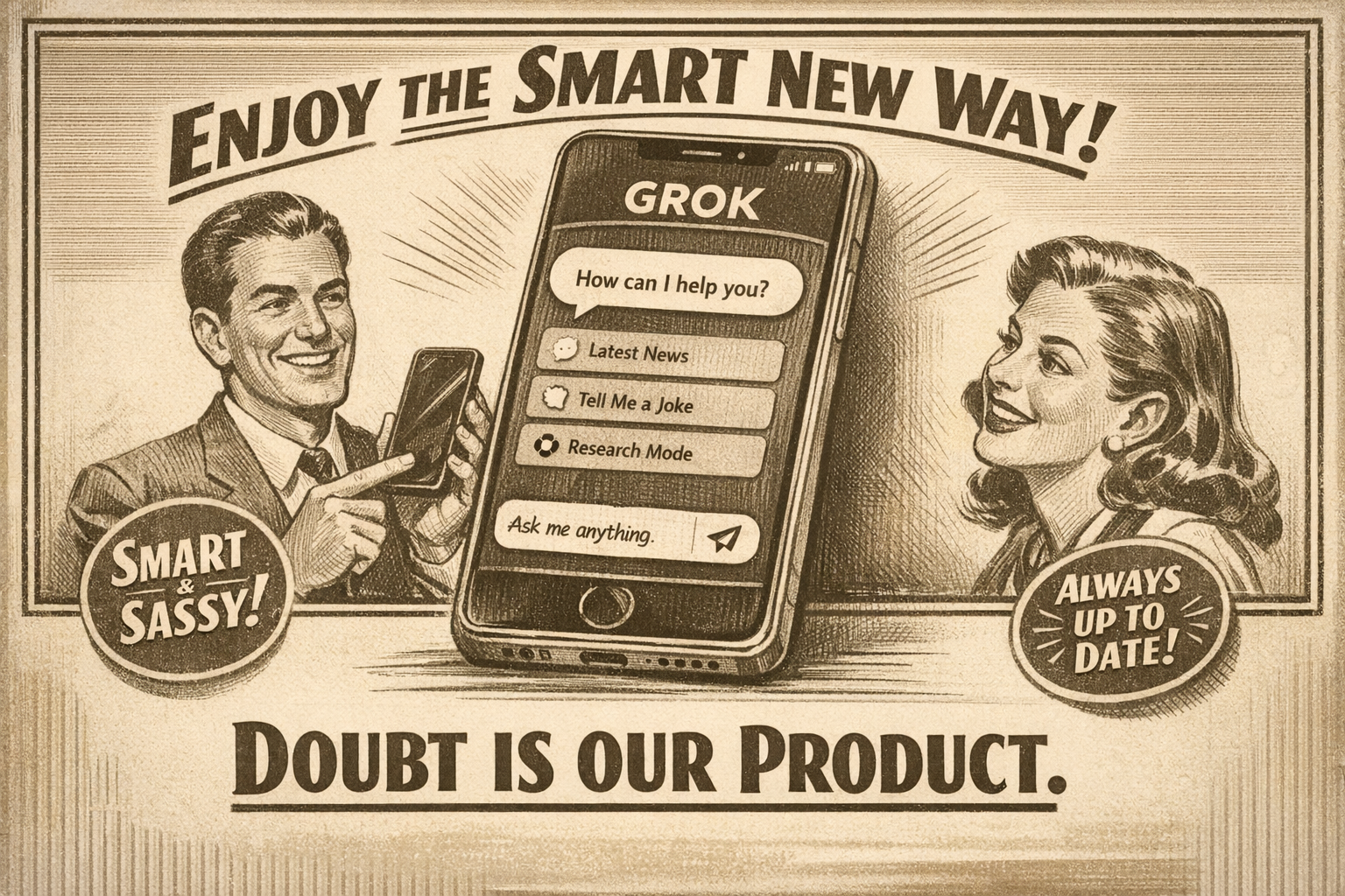 Big Tobacco Needed Forty Years of Think Tanks. Musk Just Needs a System Prompt.