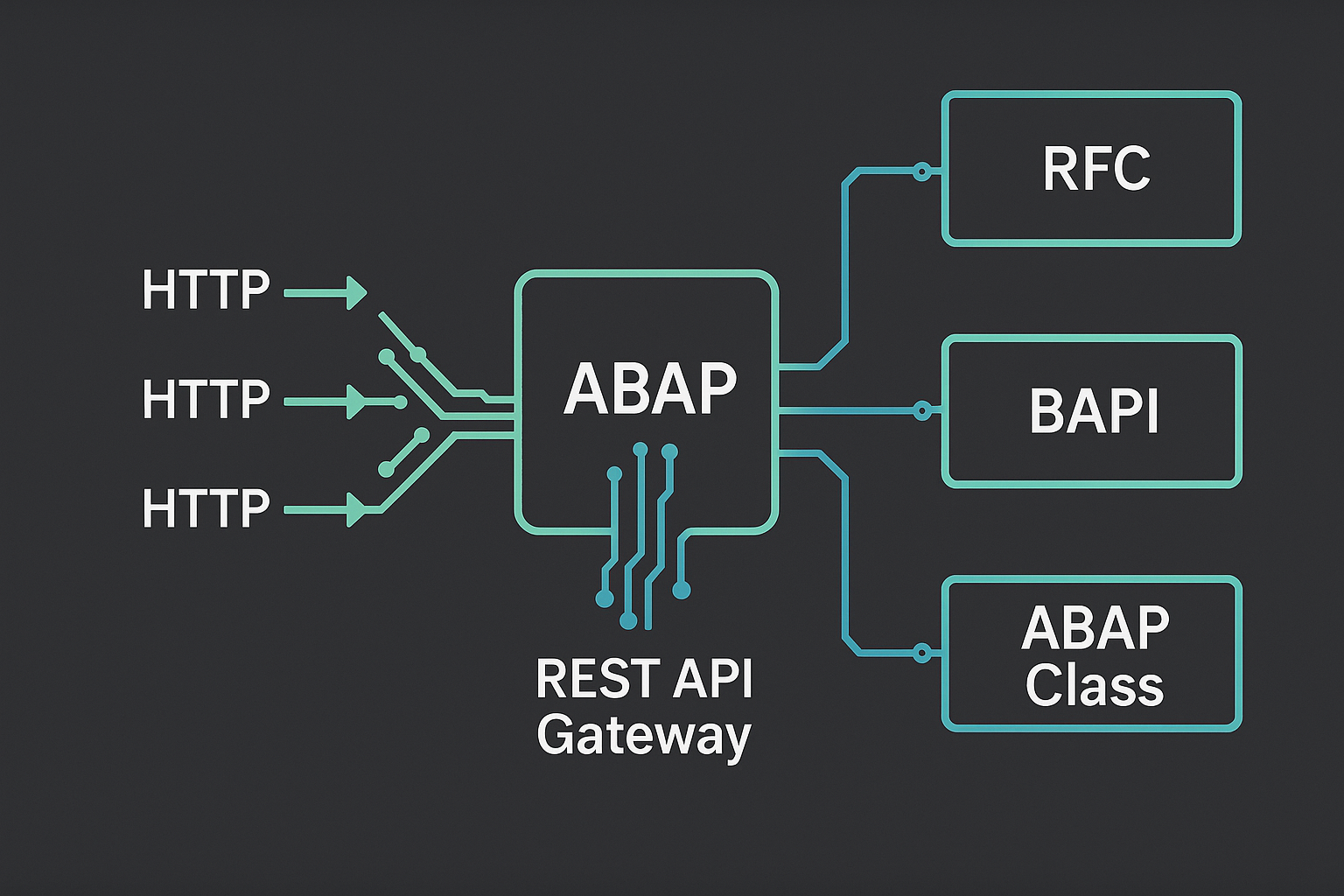 Building an ABAP REST API Gateway Without SAP API Management
