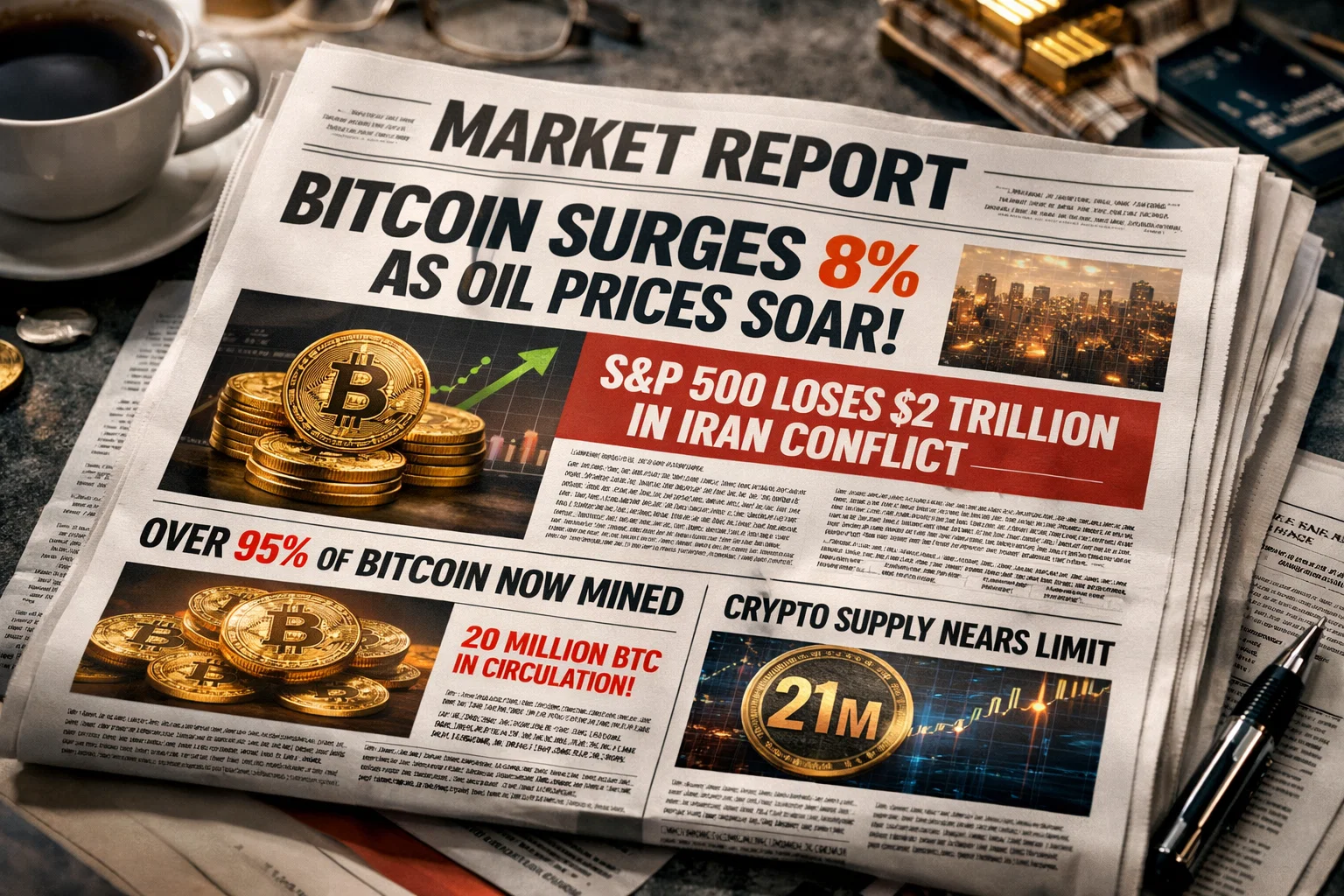 Bitcoin Is Rising While Global Markets Shake — Here’s What Happened This Week