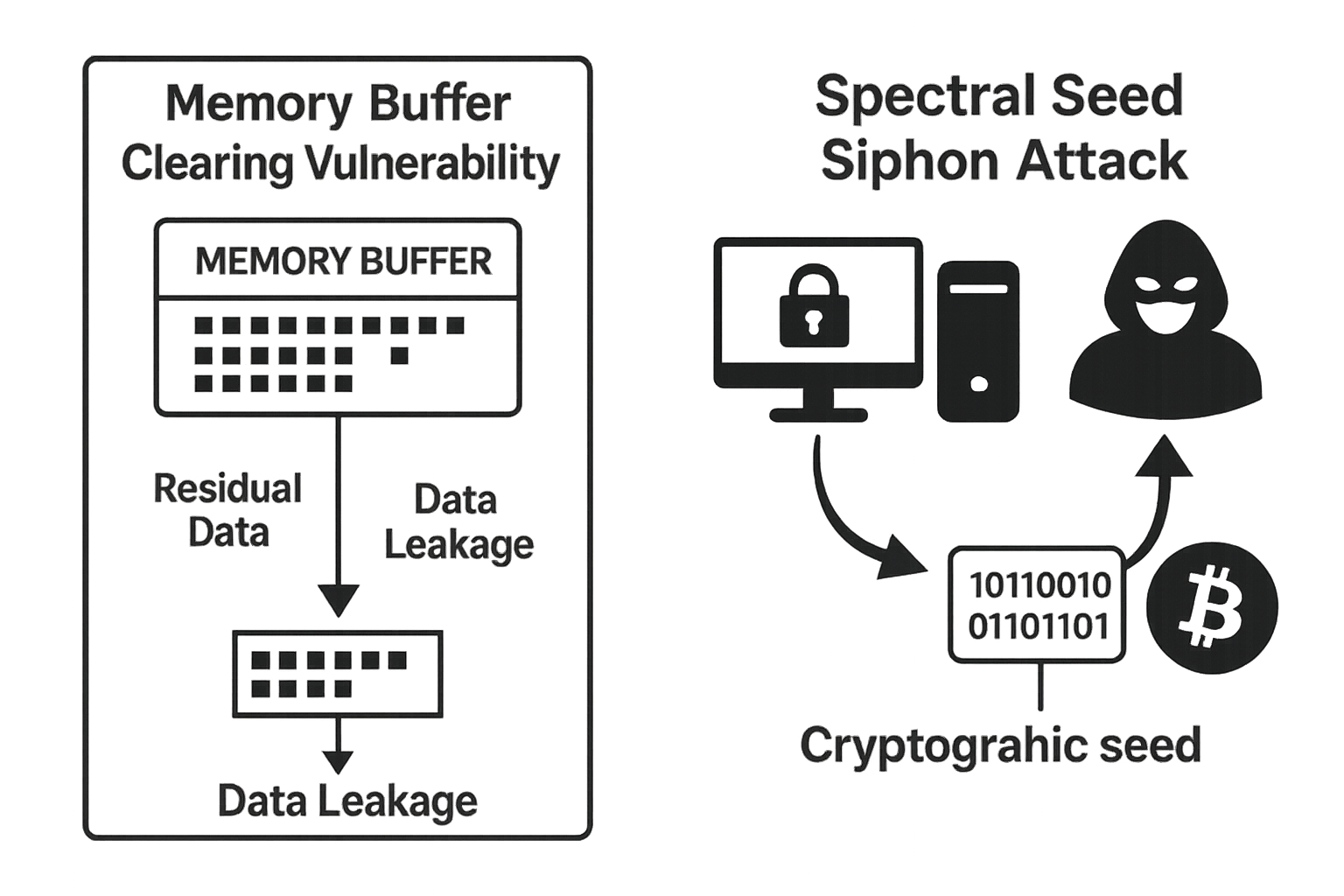 Spectral Seed Siphon: How residual memory bytes reveal private keys to lost Bitcoin wallets and…