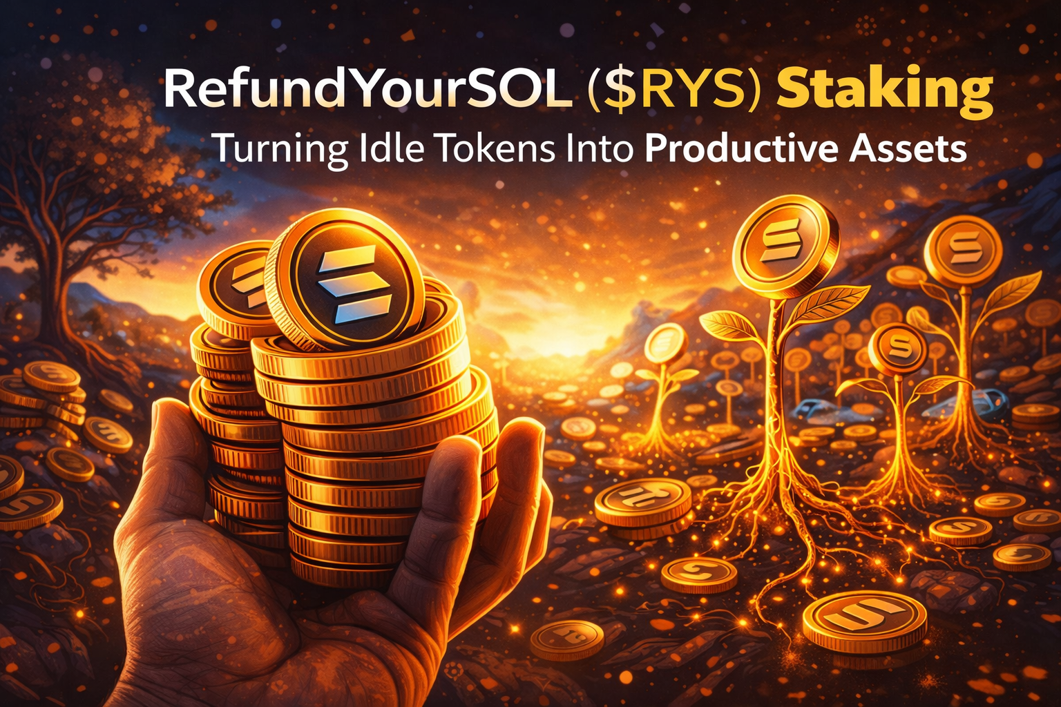 RefundYourSOL ($RYS) Staking: Turning Idle Tokens Into Productive Assets