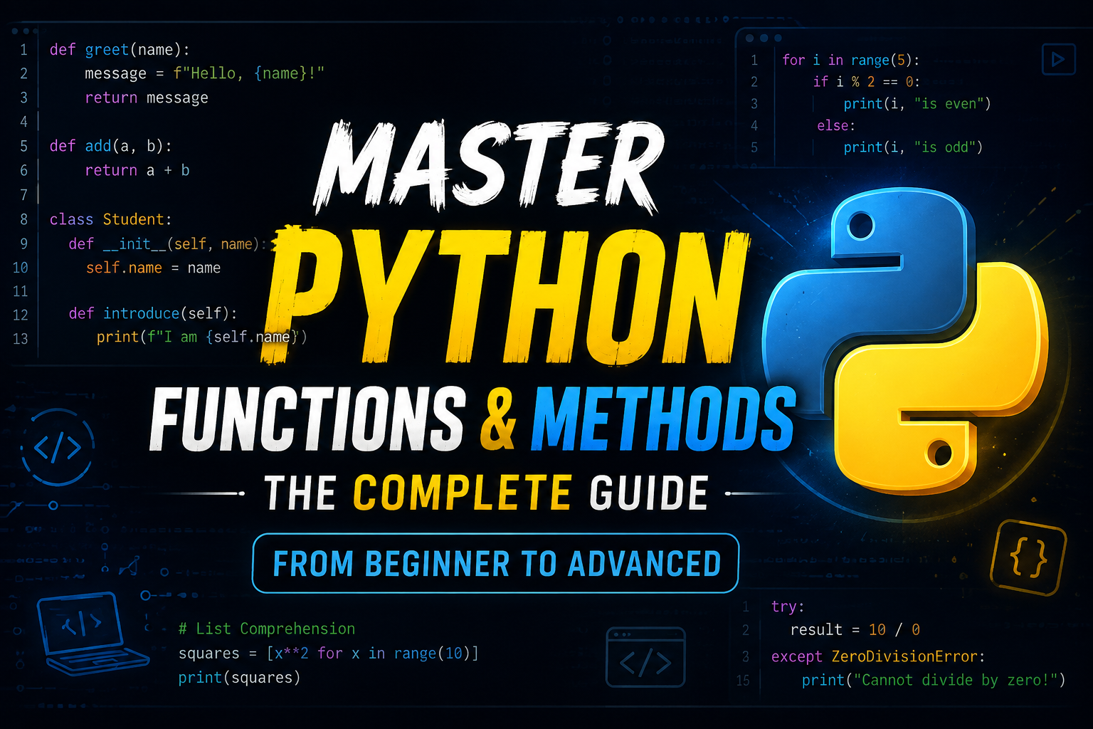 Python Methods Explained Simply: The Complete Beginner’s Guide