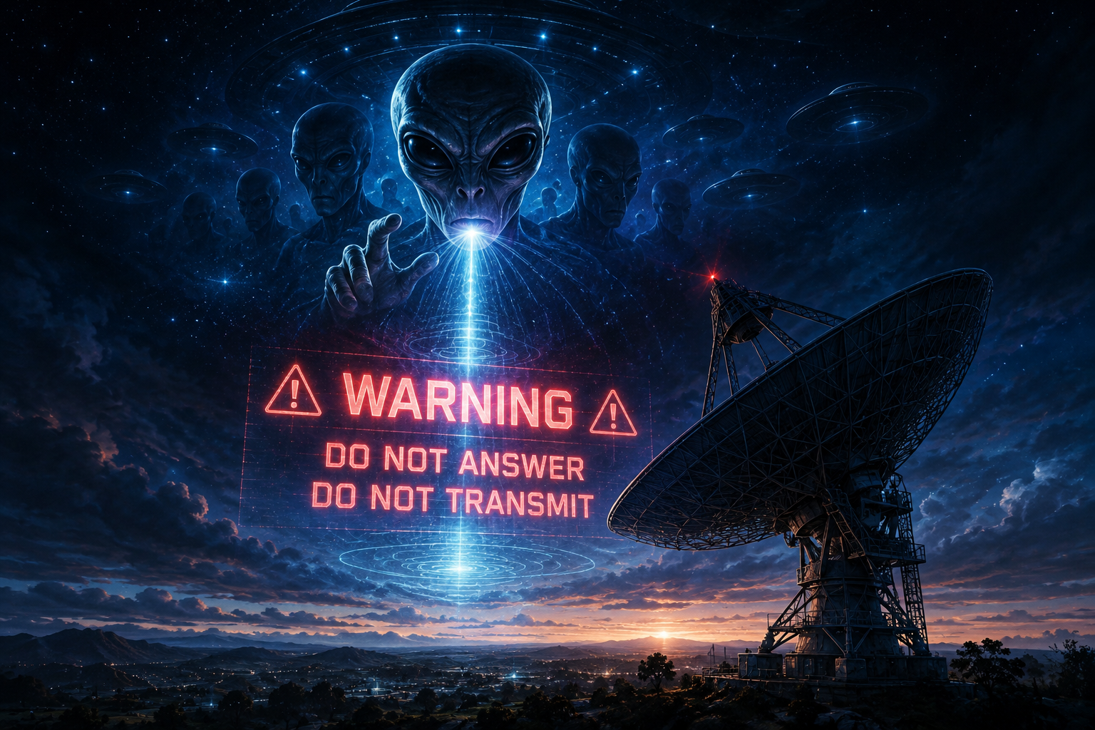 What If the First Alien Signal Is Actually a Warning-