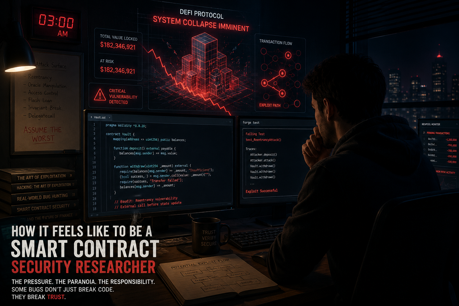 The Hidden Psychological Cost of Being a Smart Contract Security Researcher