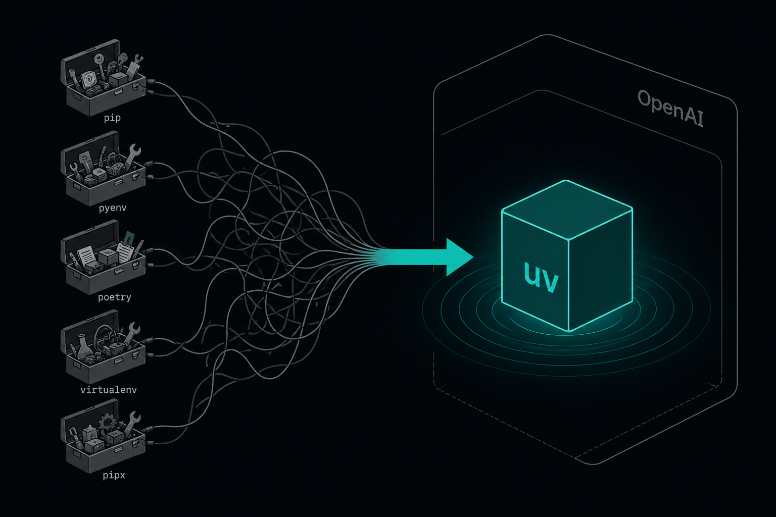 I Deleted pip, pyenv, poetry, and virtualenv. Then OpenAI Bought the Thing That Replaced Them