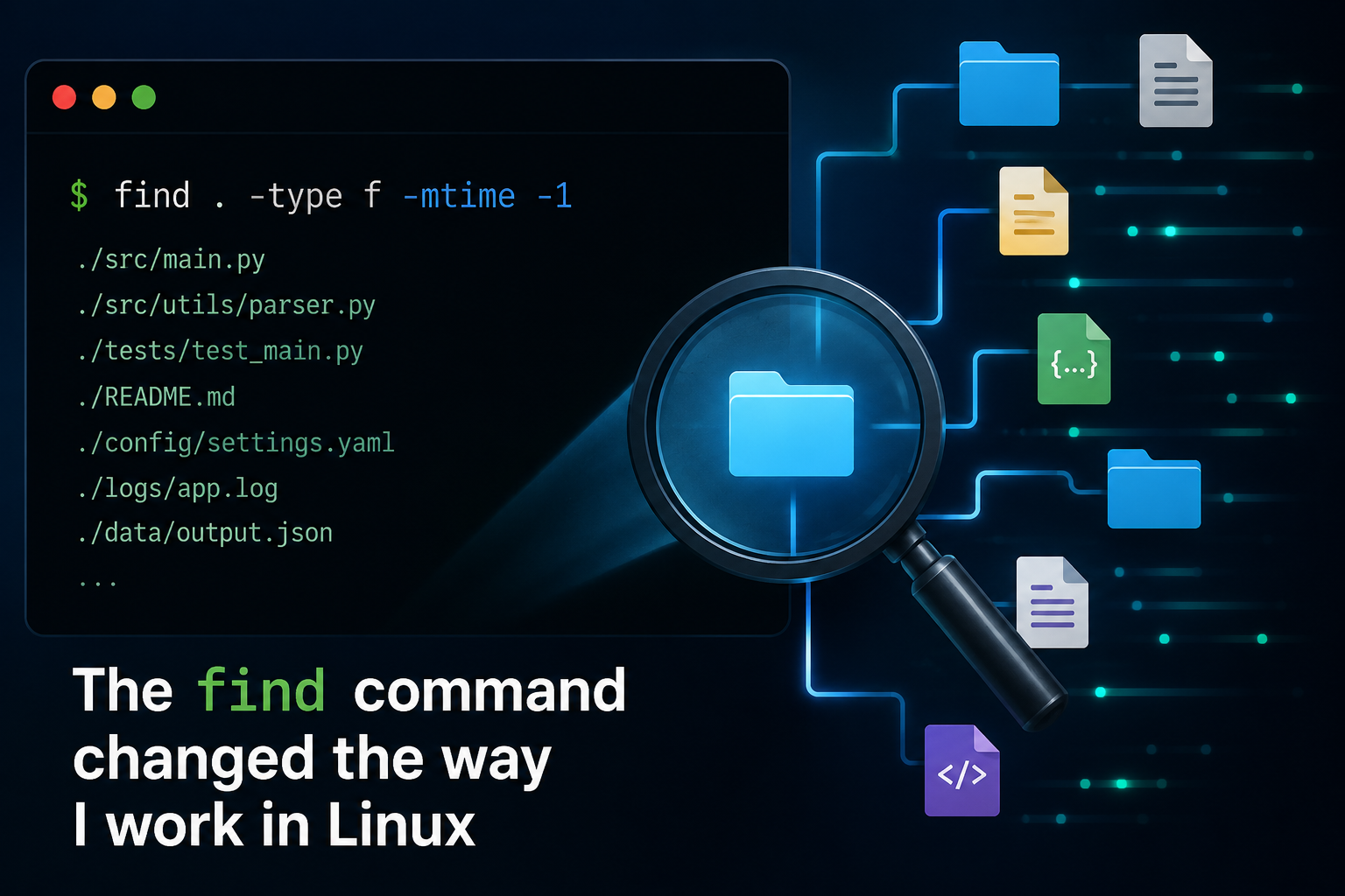 I Used Linux for Years Before Discovering This `find` Command