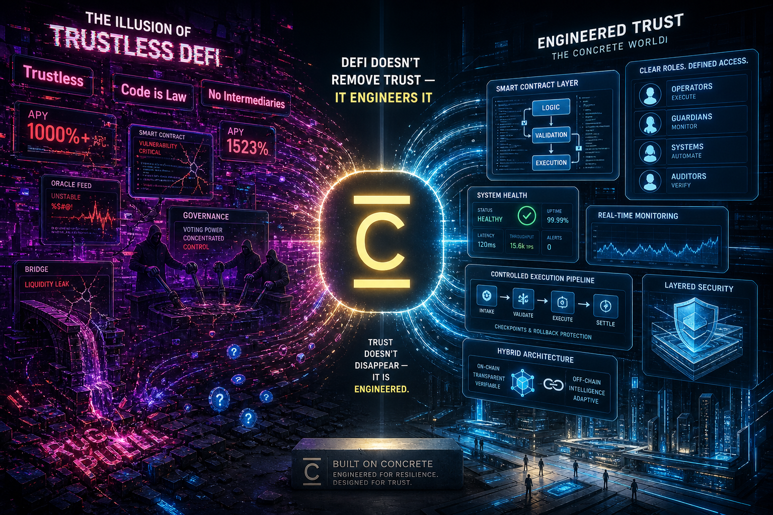DeFi Doesn’t Remove Trust — It Engineers It