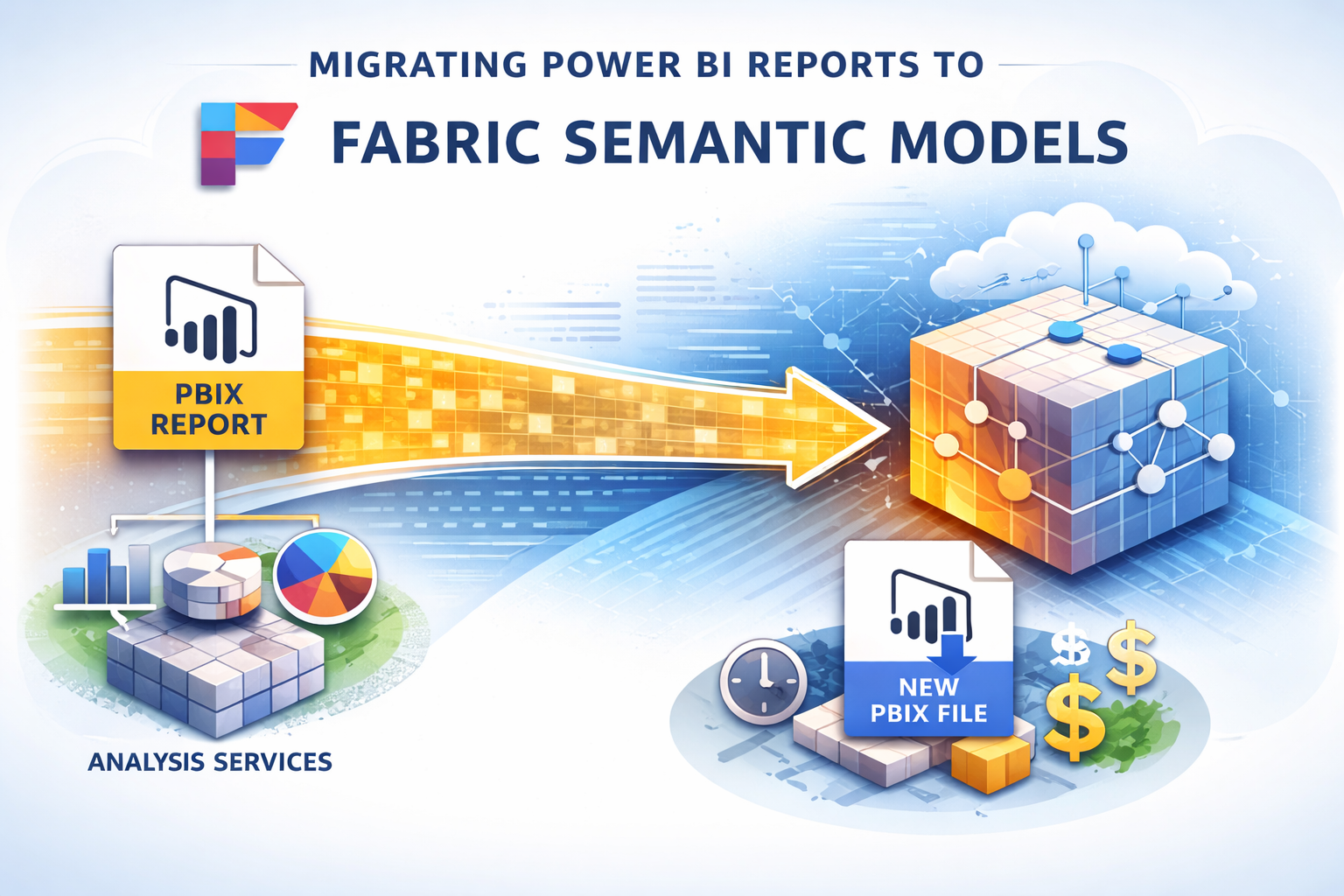 How to Migrate Power BI Reports to Fabric Semantic Models (Without Losing PBIX Download)