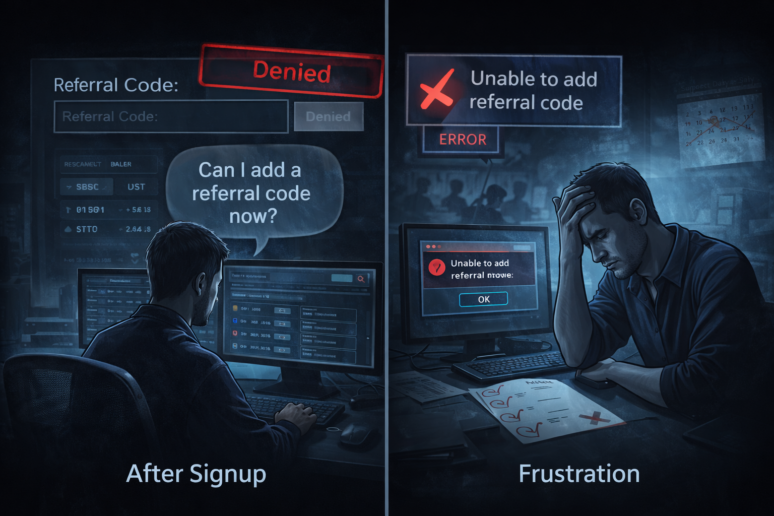 Can You Add a Referral Code After Signing Up? Usually Not.