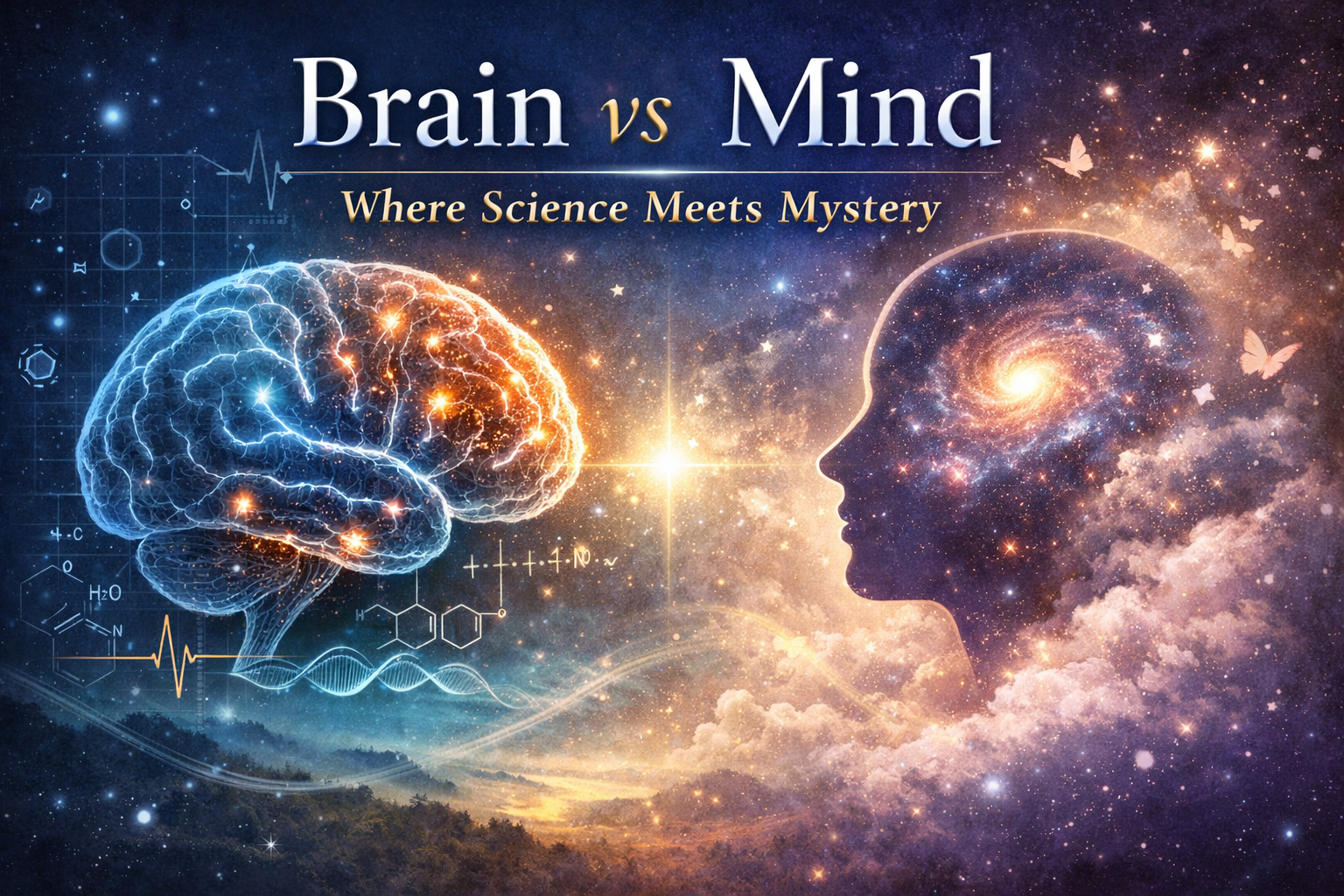 Brain vs Mind: Where Science Meets Mystery Within the silent chambers