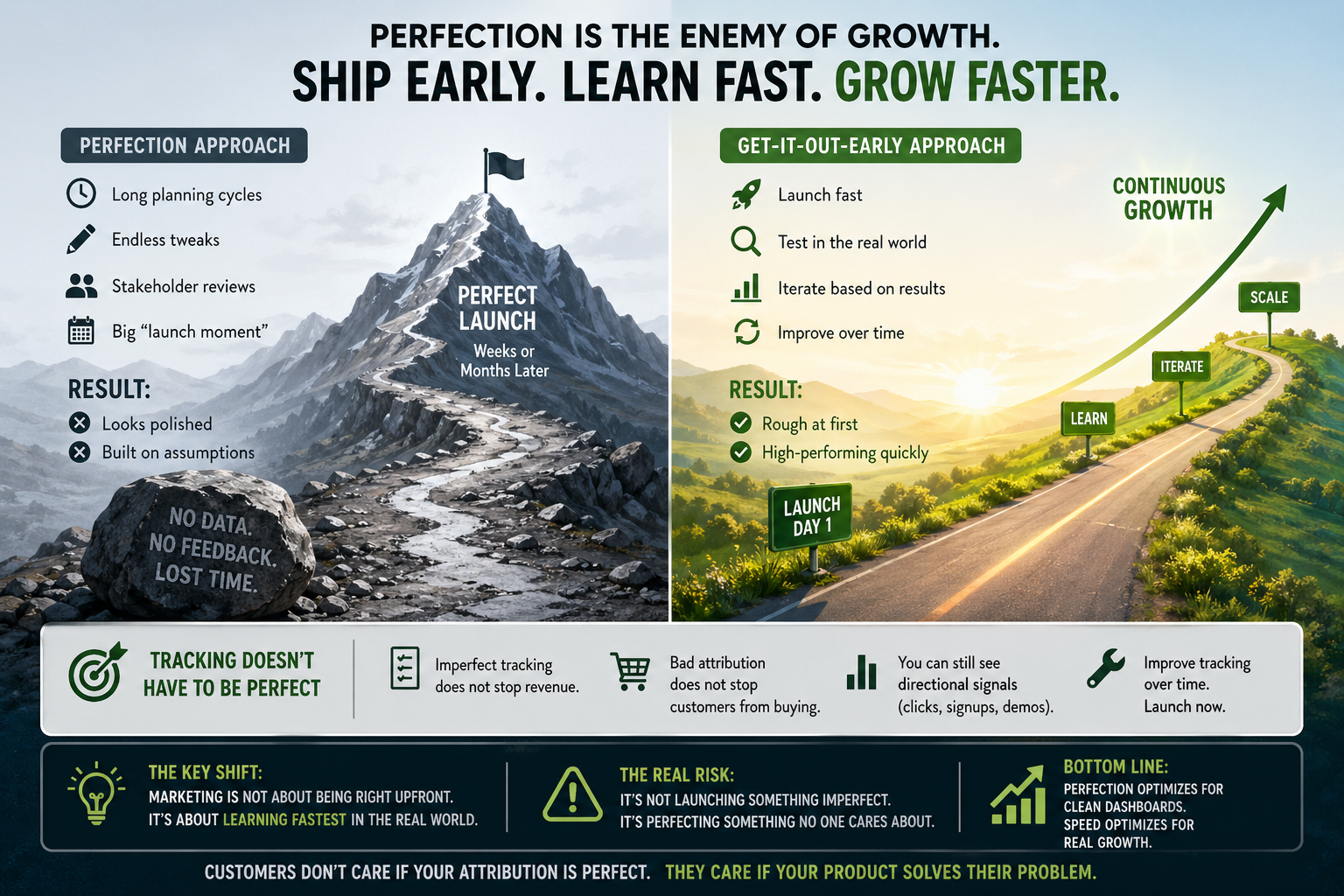 Marketing Doesn’t Reward Perfect. It Rewards Fast