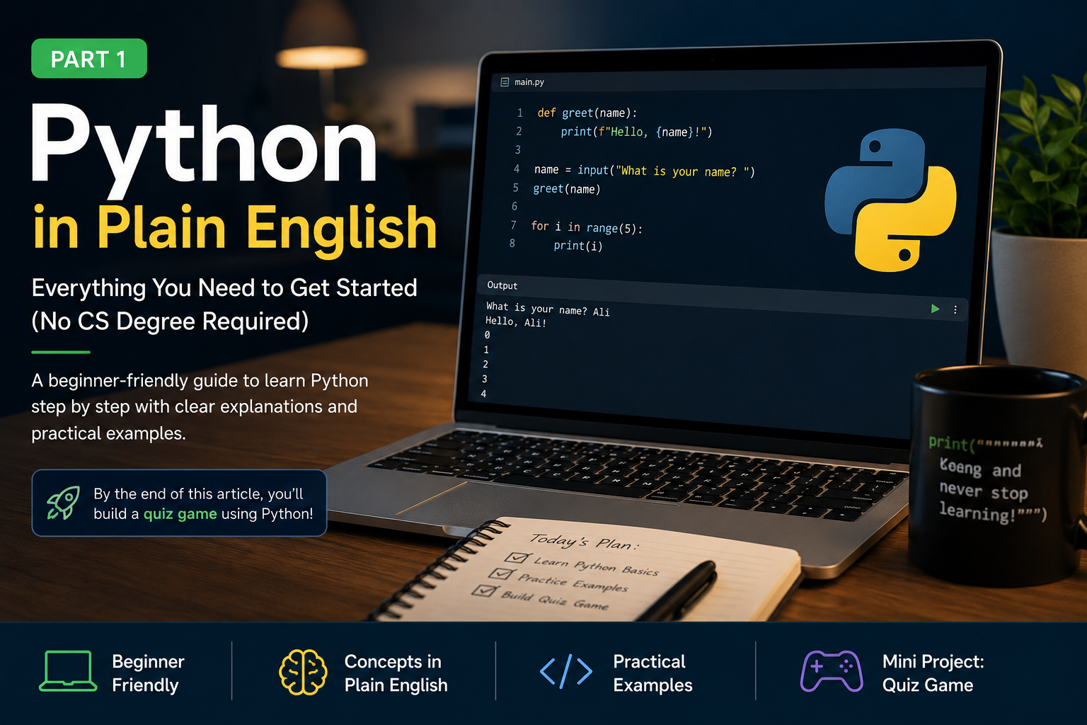 Python : Part 1 — Everything You Need to Get Started