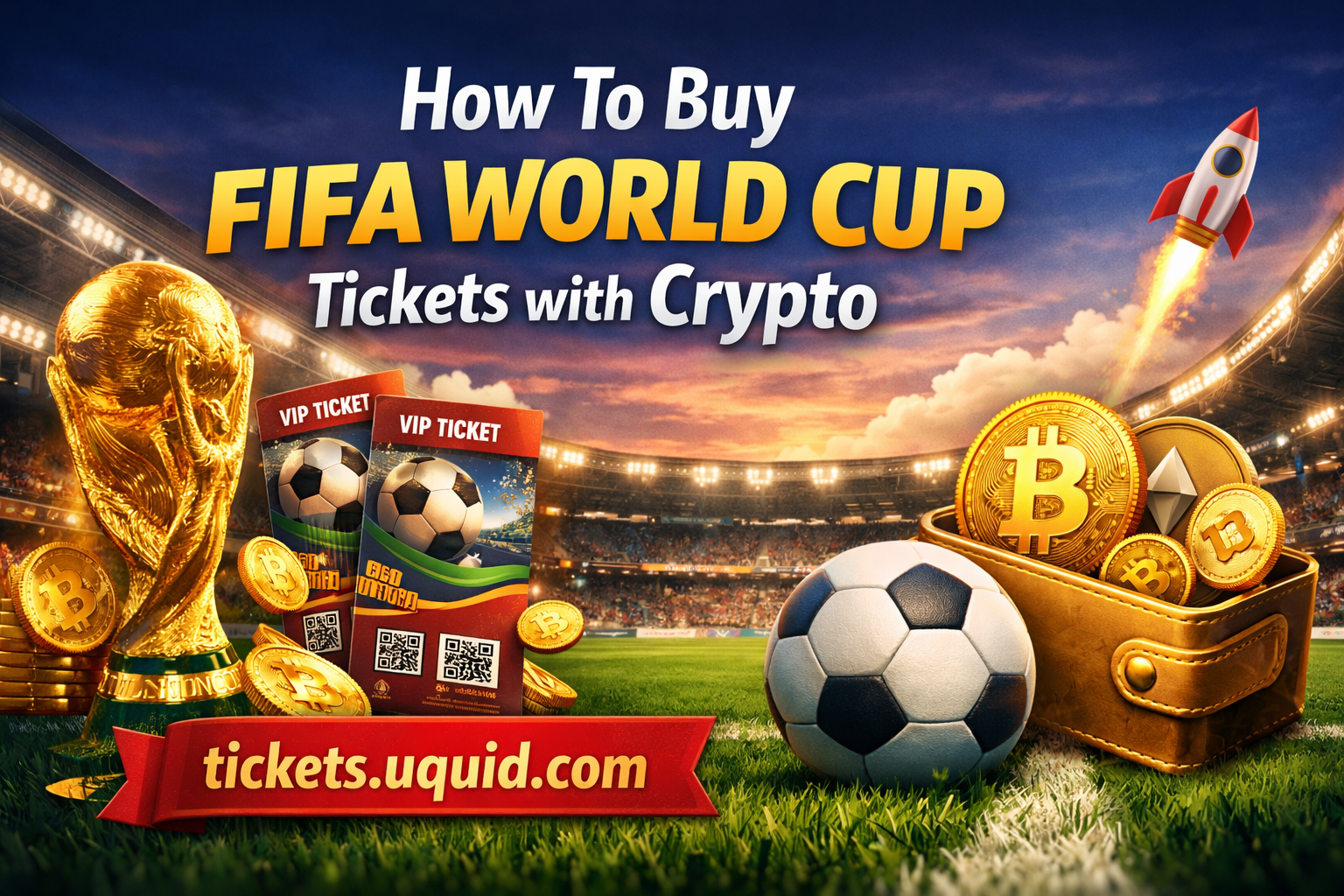 How To Buy FIFA World Cup Tickets with Crypto