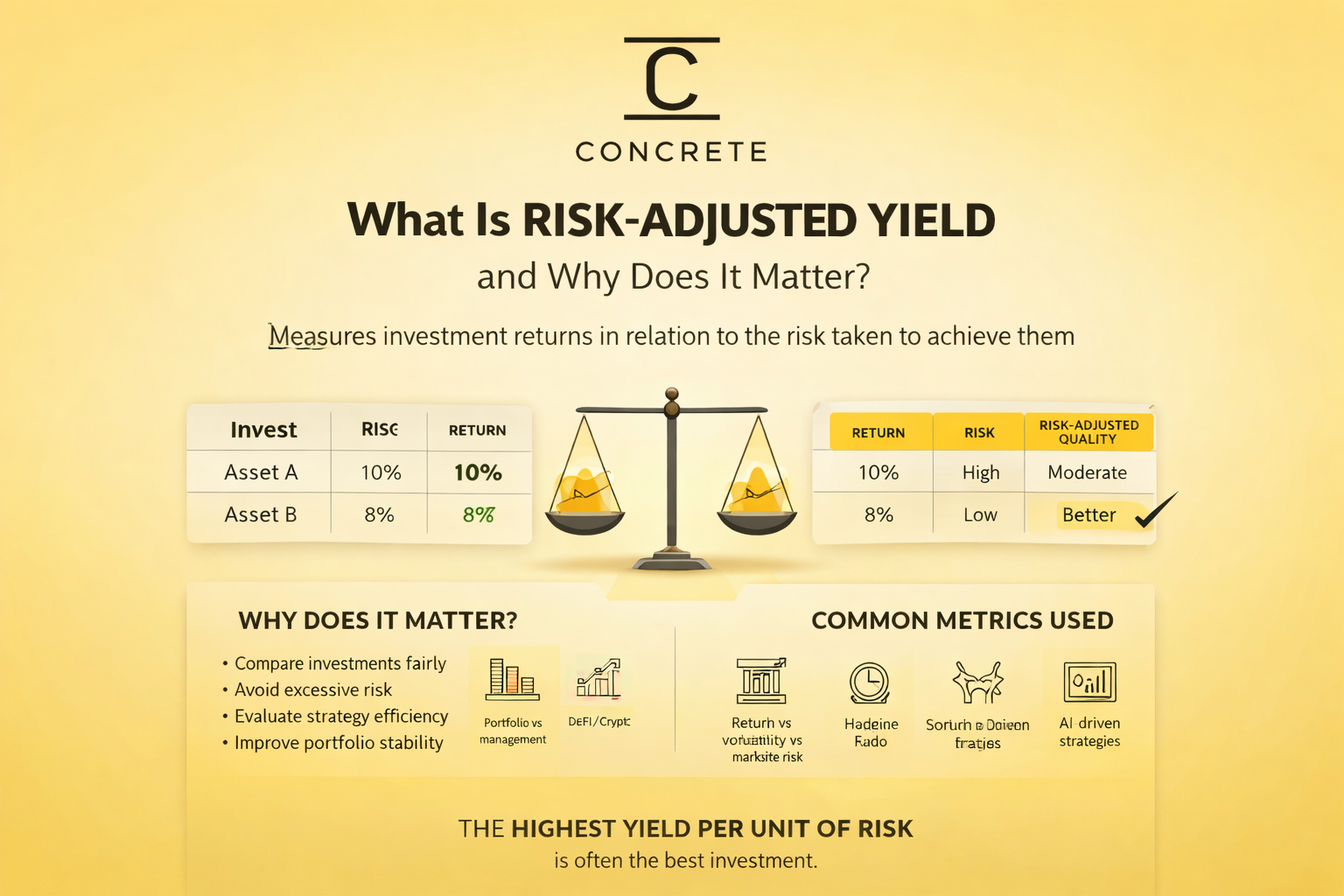 Risk-Adjusted Yield: The Metric DeFi Should Care About