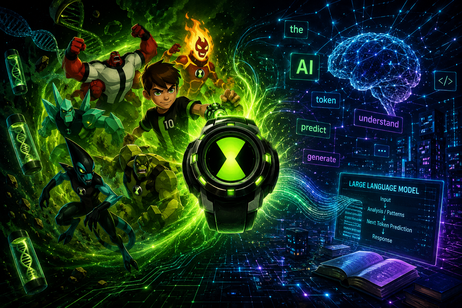 The Omnitrix Protocol: What Ben 10 Taught Me About Large Language Models.