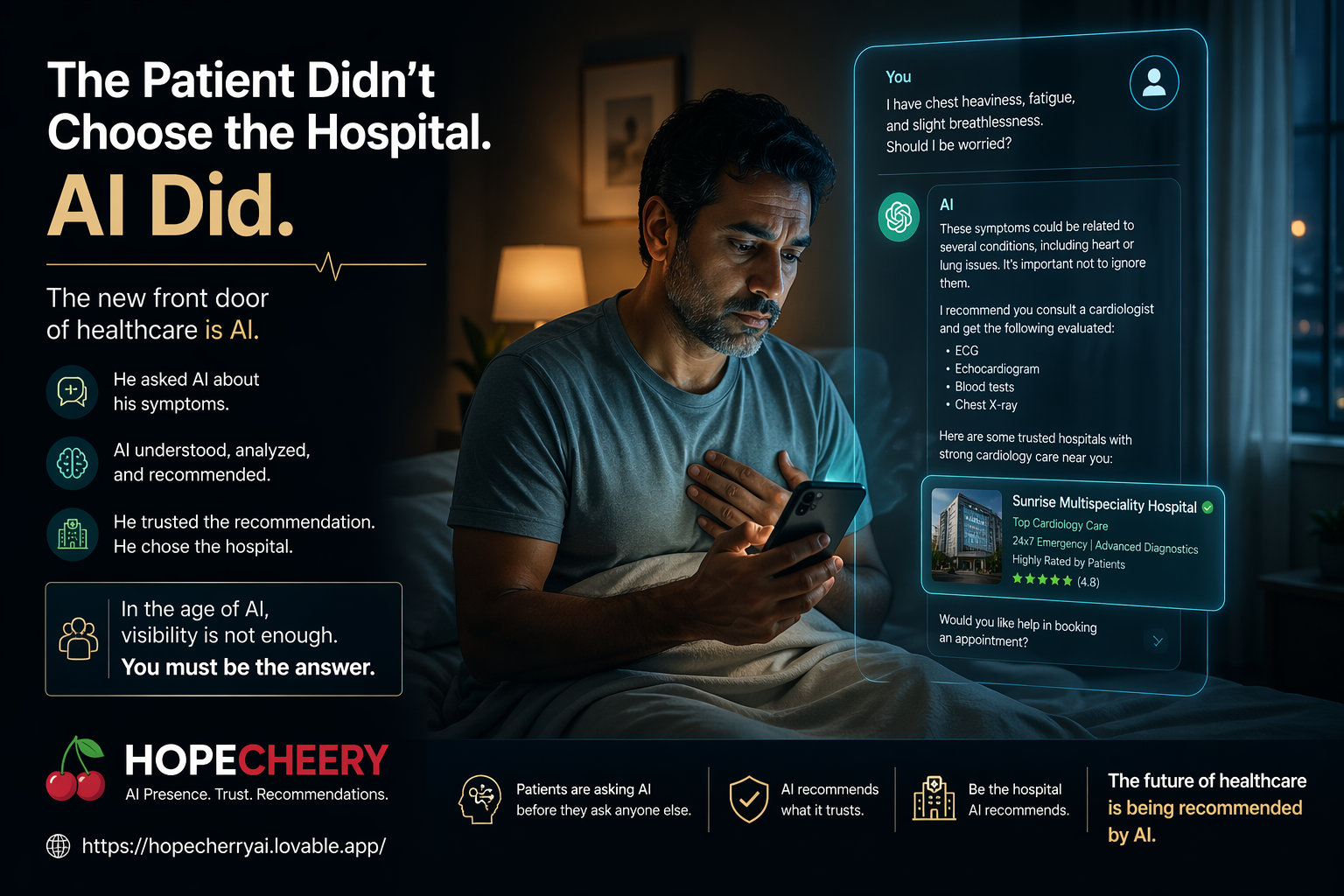 The Patient Didn’t Choose the Hospital. AI Did.