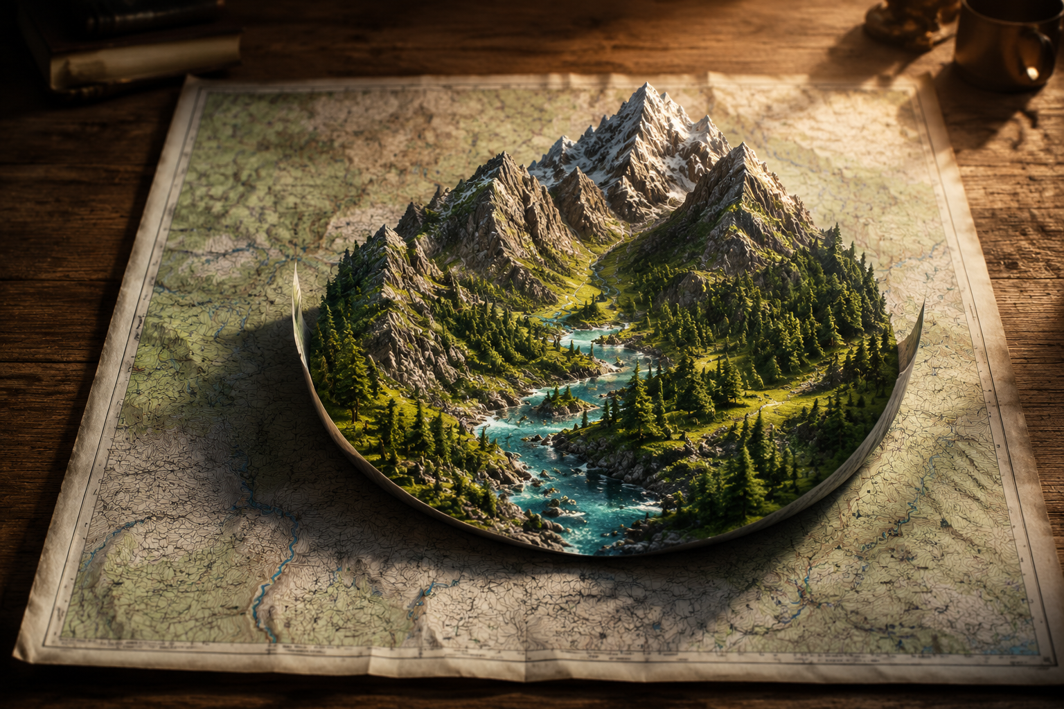 THE MAP IS NOT THE TERRITORY