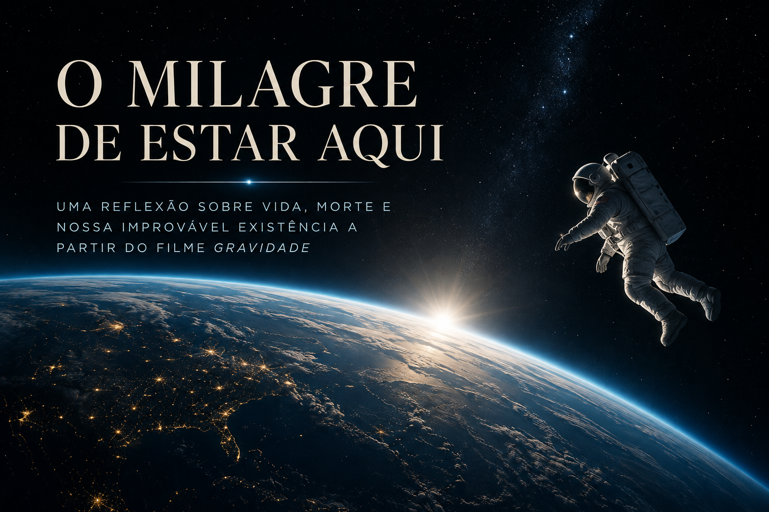 O milagre de estar aqui