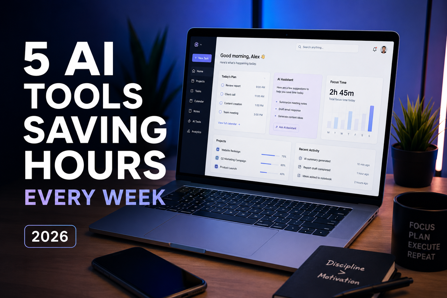 5 A5 AI Websites That Are Quietly Saving People Hours of Work Every Single Day