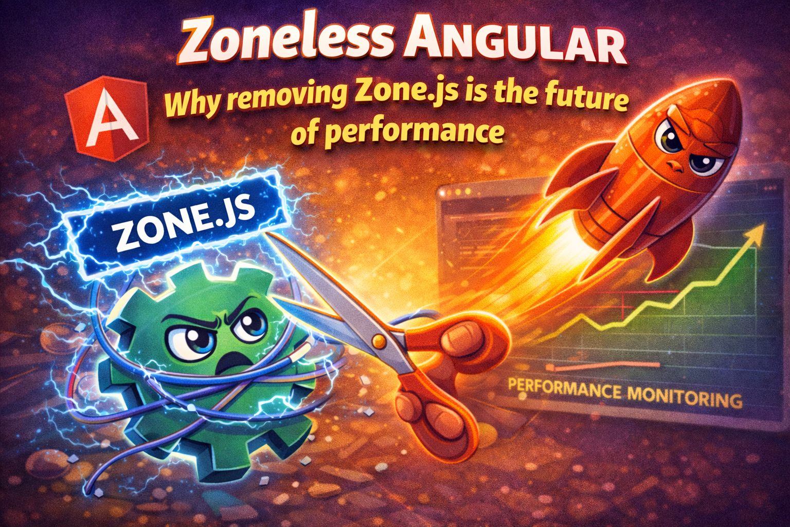 Zoneless Angular: Why removing Zone.js is the future of performance.