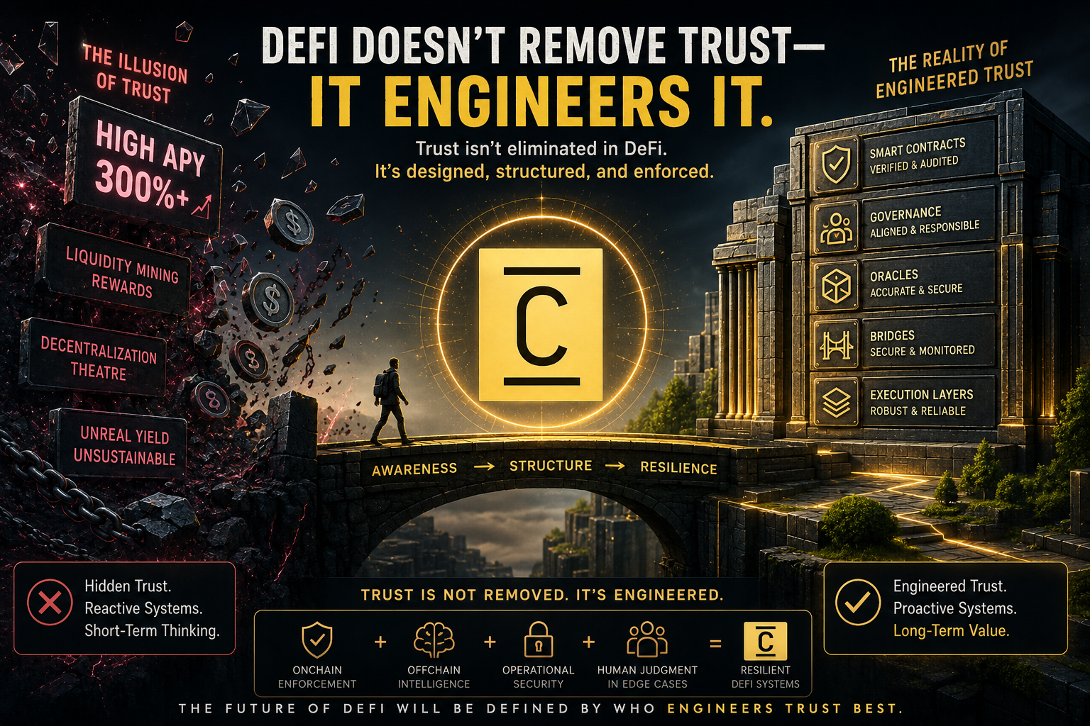 DeFi Doesn’t Remove Trust — It Engineers It