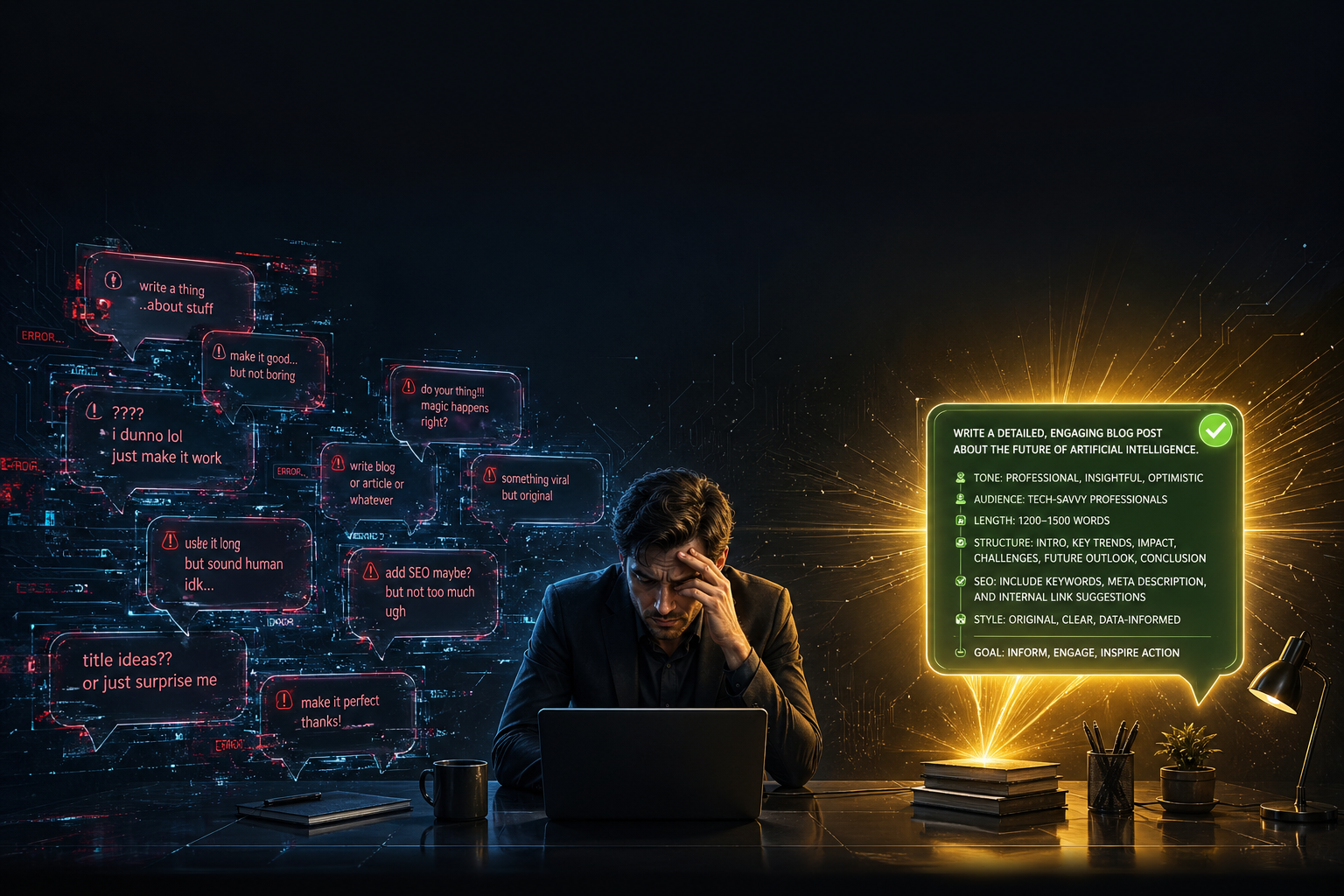 Stop Wasting Time on Bad AI Prompts — Do This Instead
