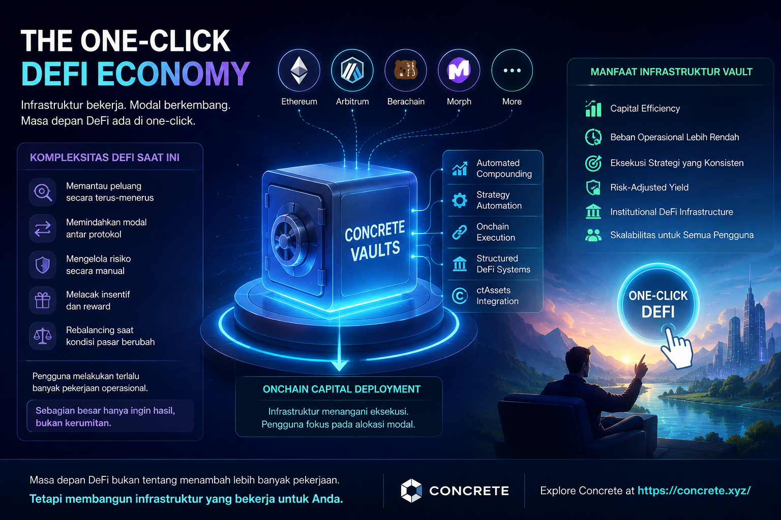 The One-Click DeFi Economy: Why Infrastructure Is Becoming the New User Experience.